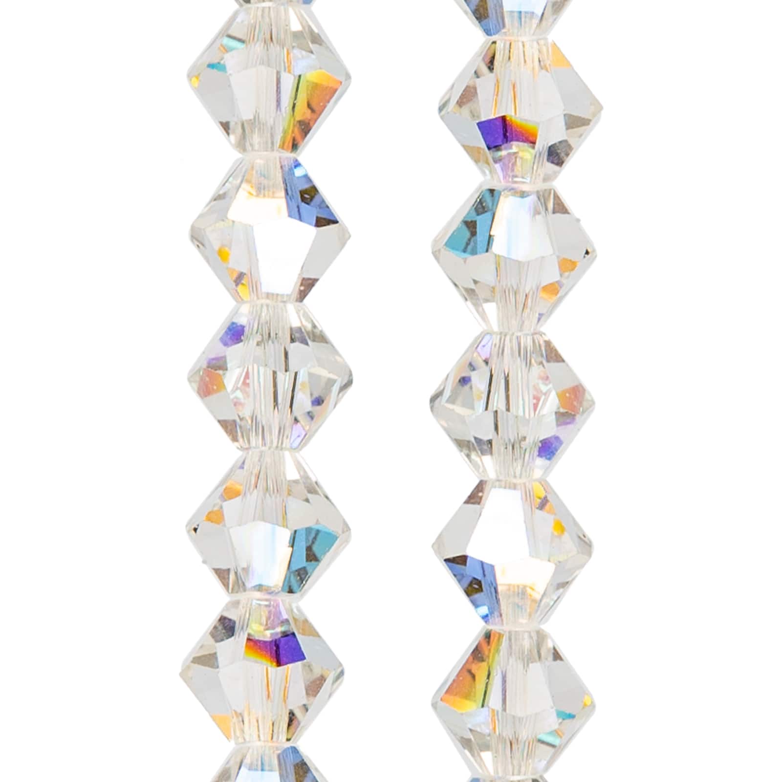 12 Pack: Preciosa Glass Crystal Bicone Beads, 6mm by Bead Landing™