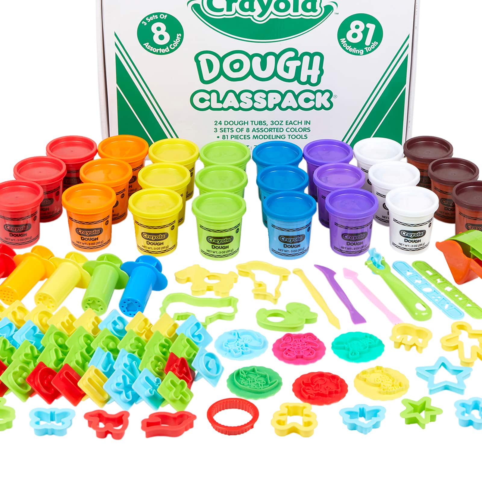 Crayola® Dough Classpack With Clay Tools