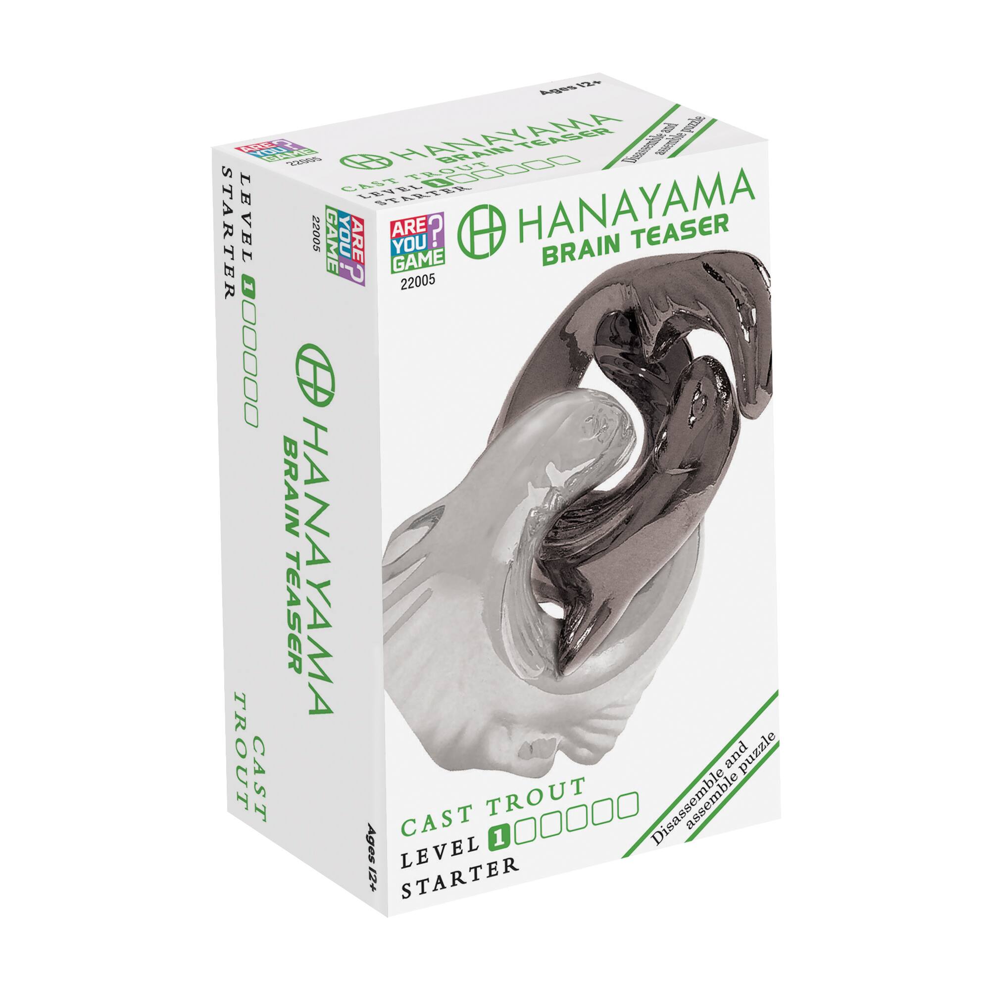 Hanayama Level 1 Cast Trout Puzzle