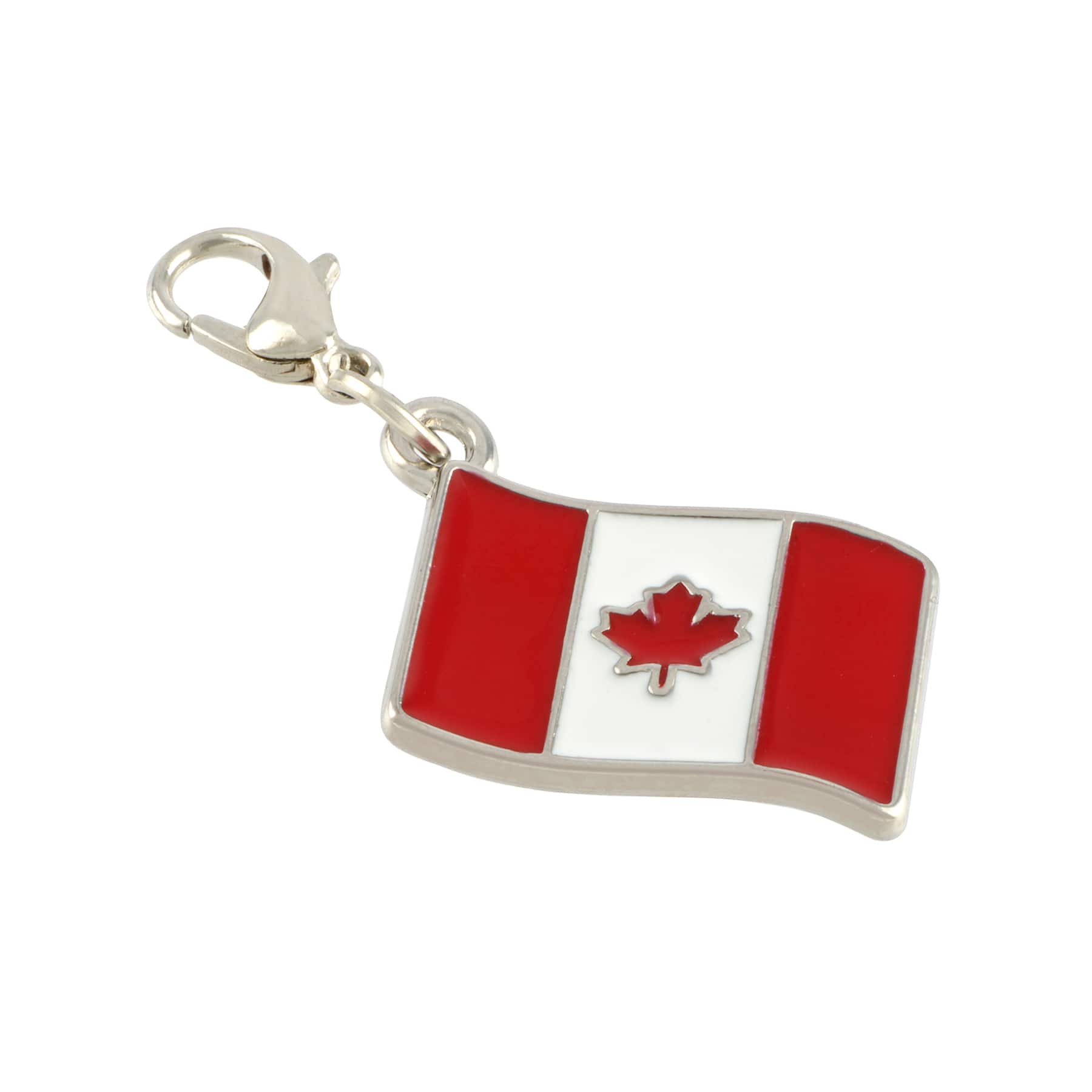 Metal Canadian Flag Charm by Bead Landing™