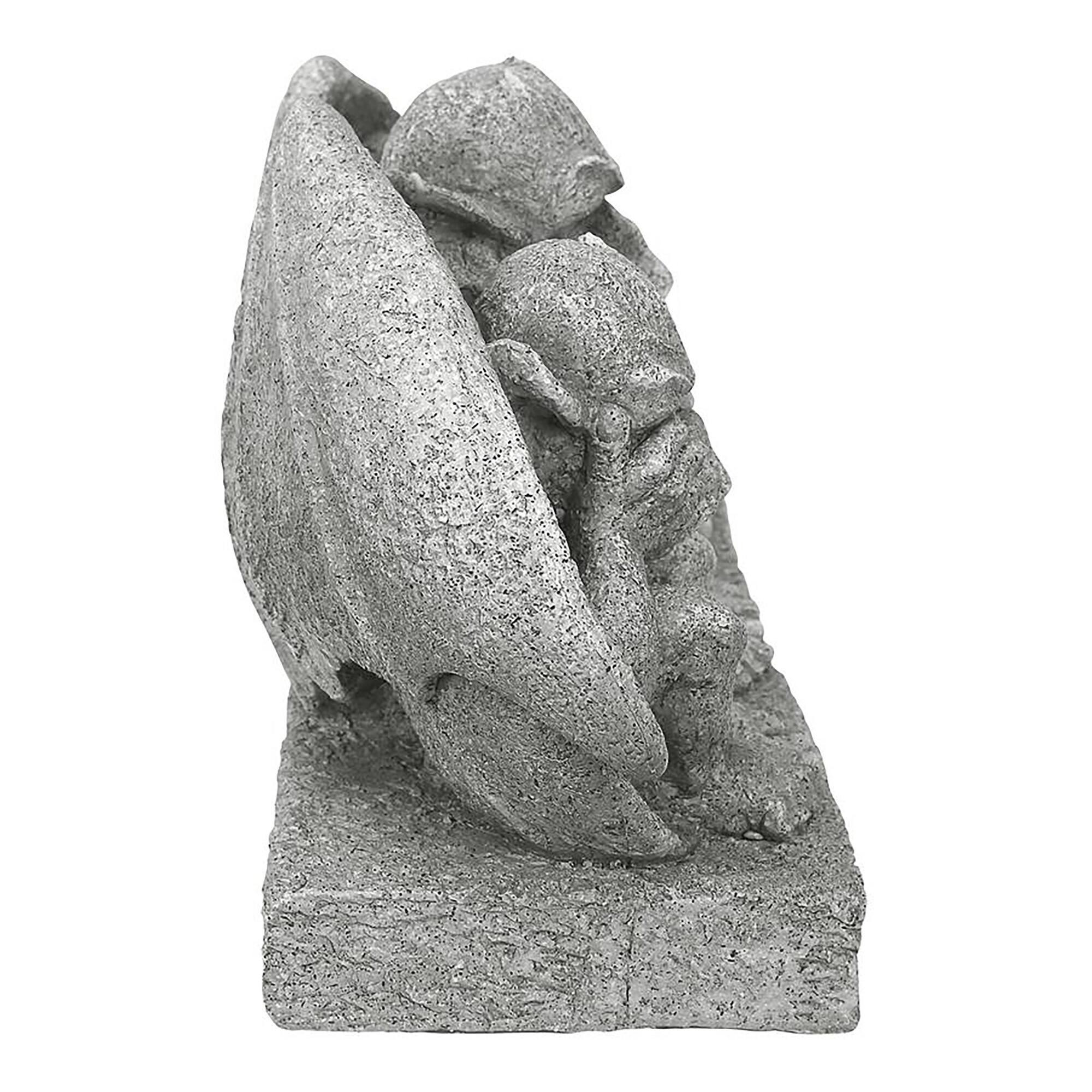 Design Toscano 12" See, Hear, Speak No Evil Gargoyle Trio Statue