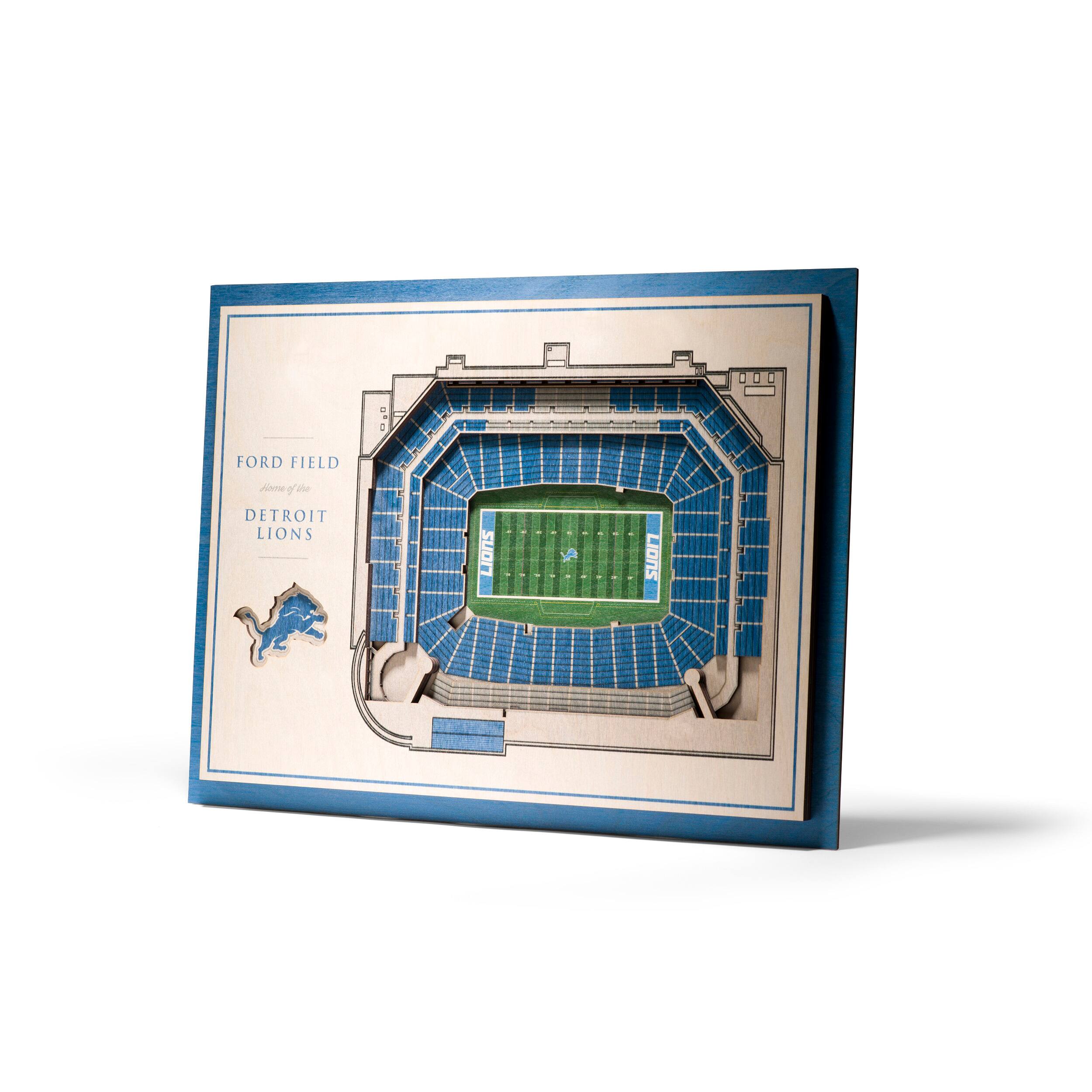 NFL 5-Layer StadiumView Wall Art