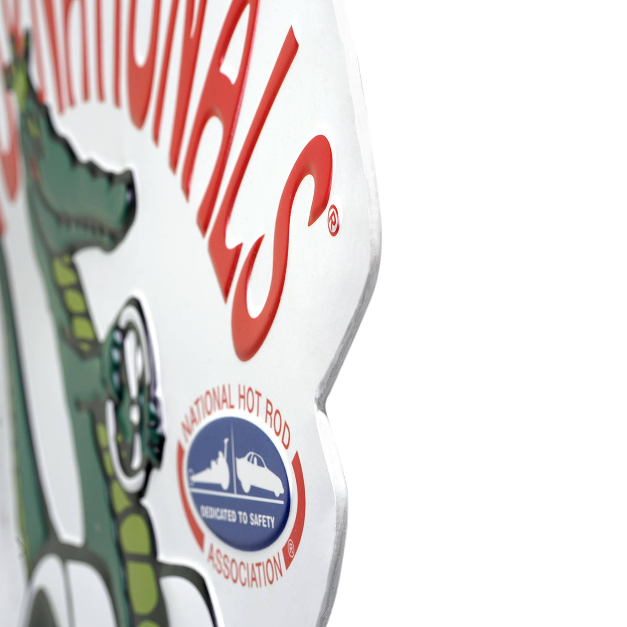 NHRA Gatornationals® Embossed Shaped Metal Wall Sign