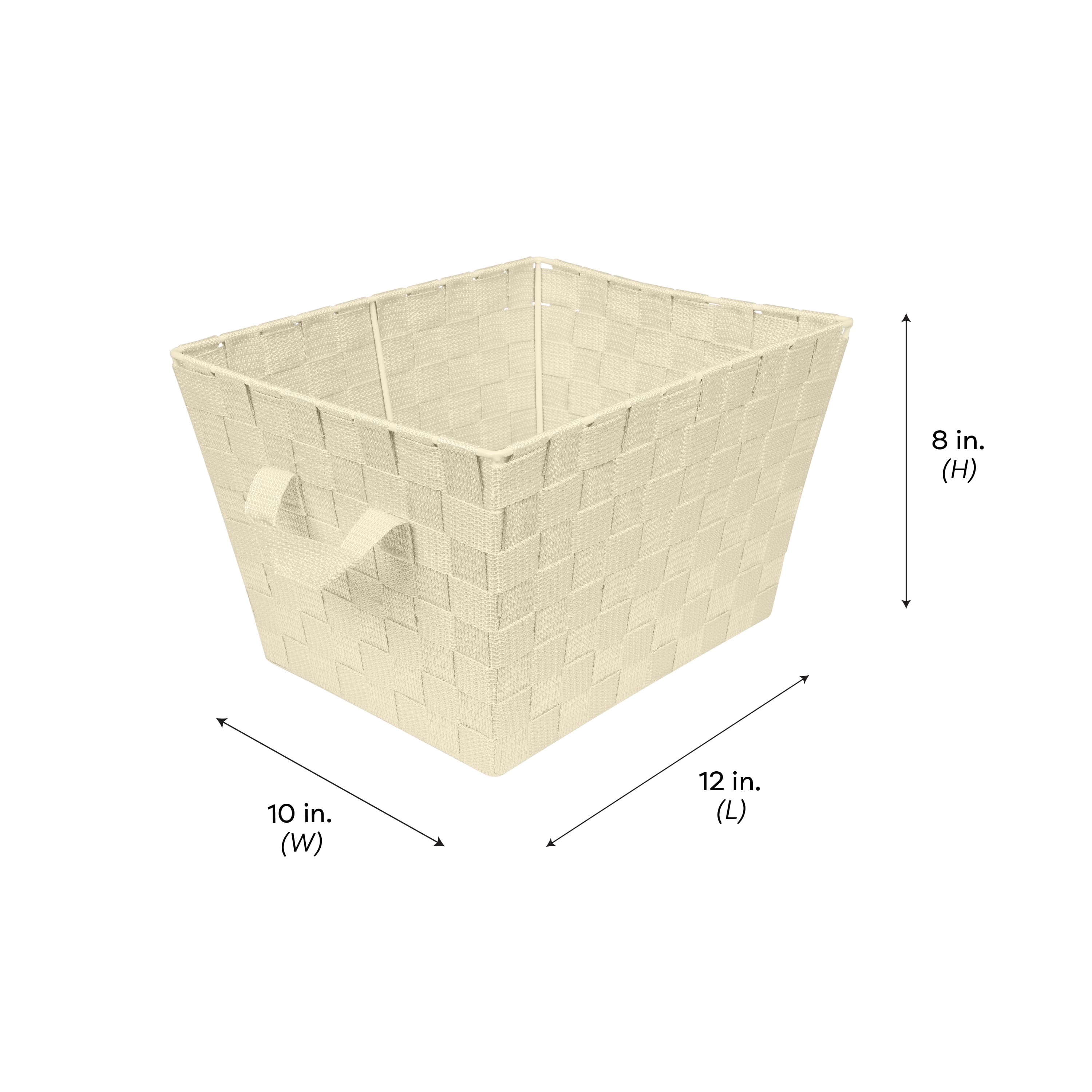 Simplify Small Woven Storage Bin