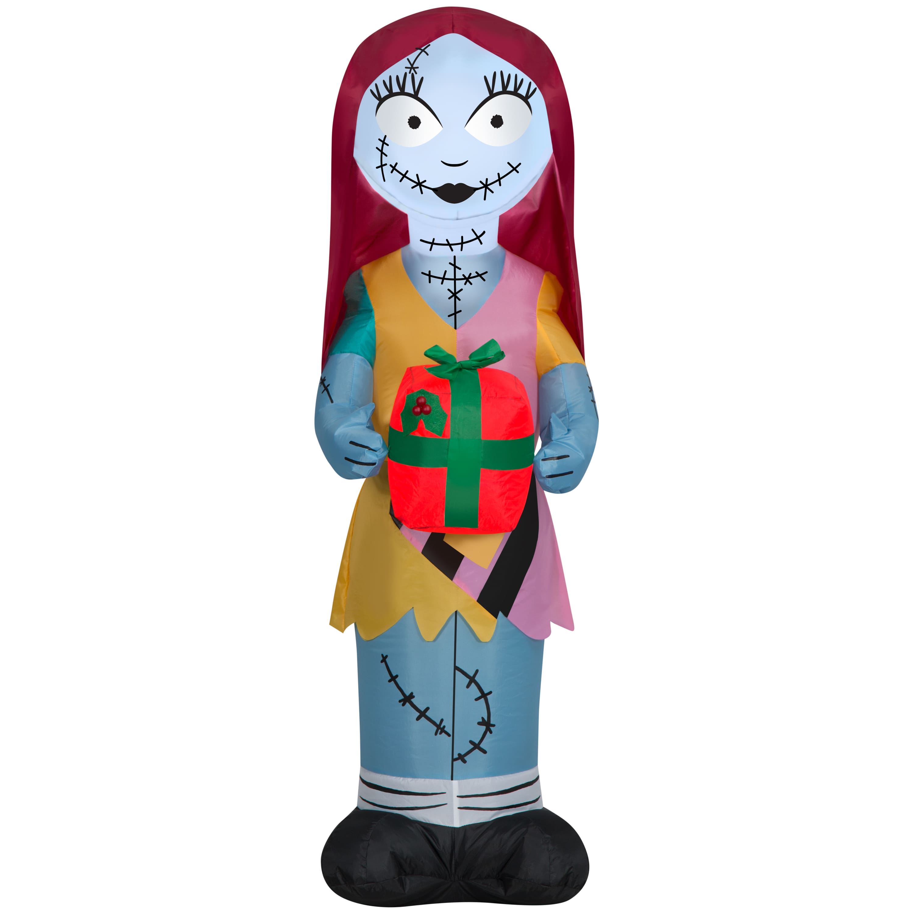 3.5ft. Airblown® Inflatable Christmas Sally with Gift Box