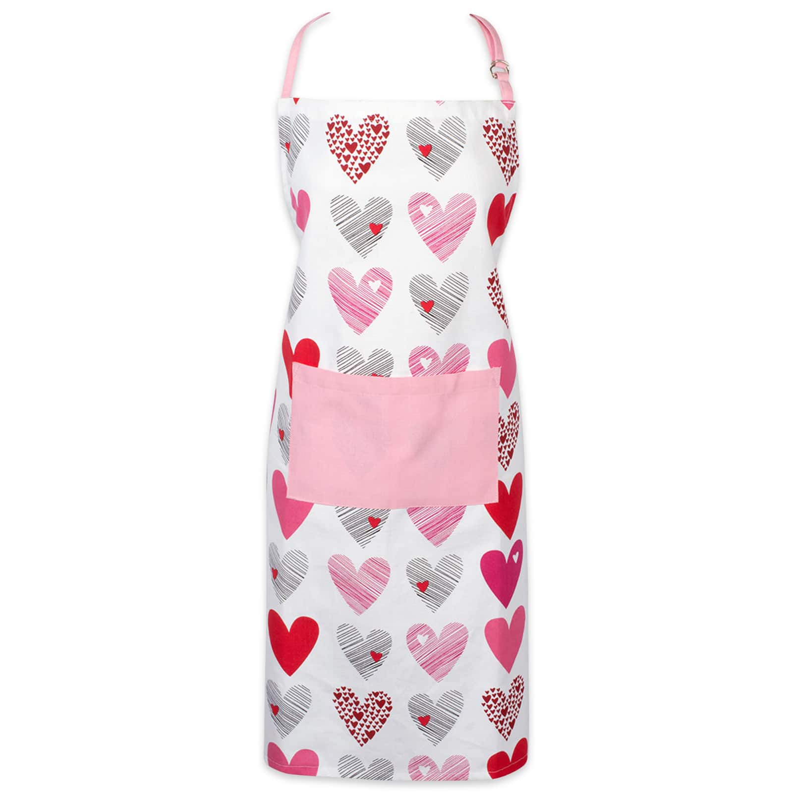 DII&#xAE; Hearts Collage Print Chef Apron