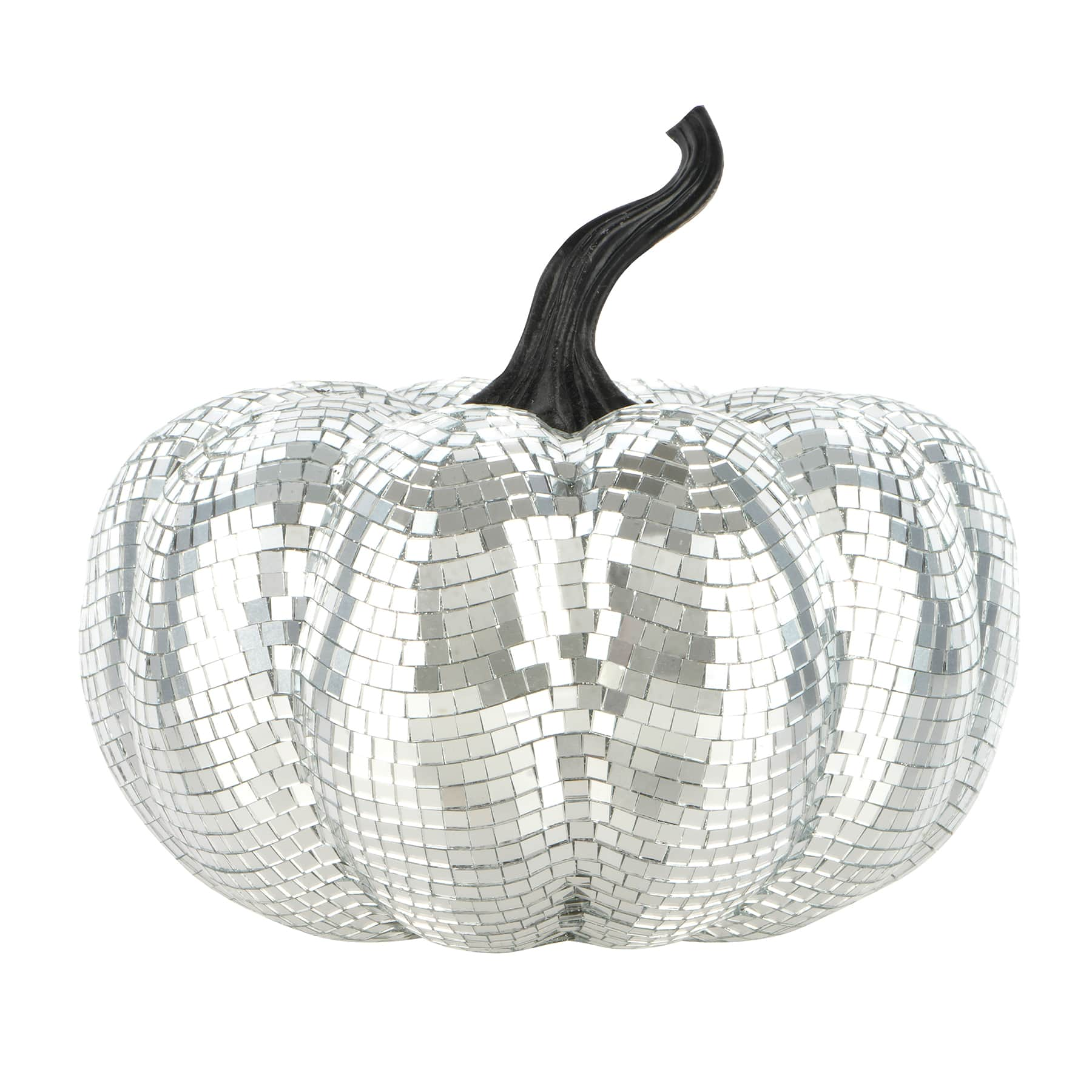 7&#x22; Disco Ball Pumpkin Tabletop D&#xE9;cor by Ashland&#xAE;