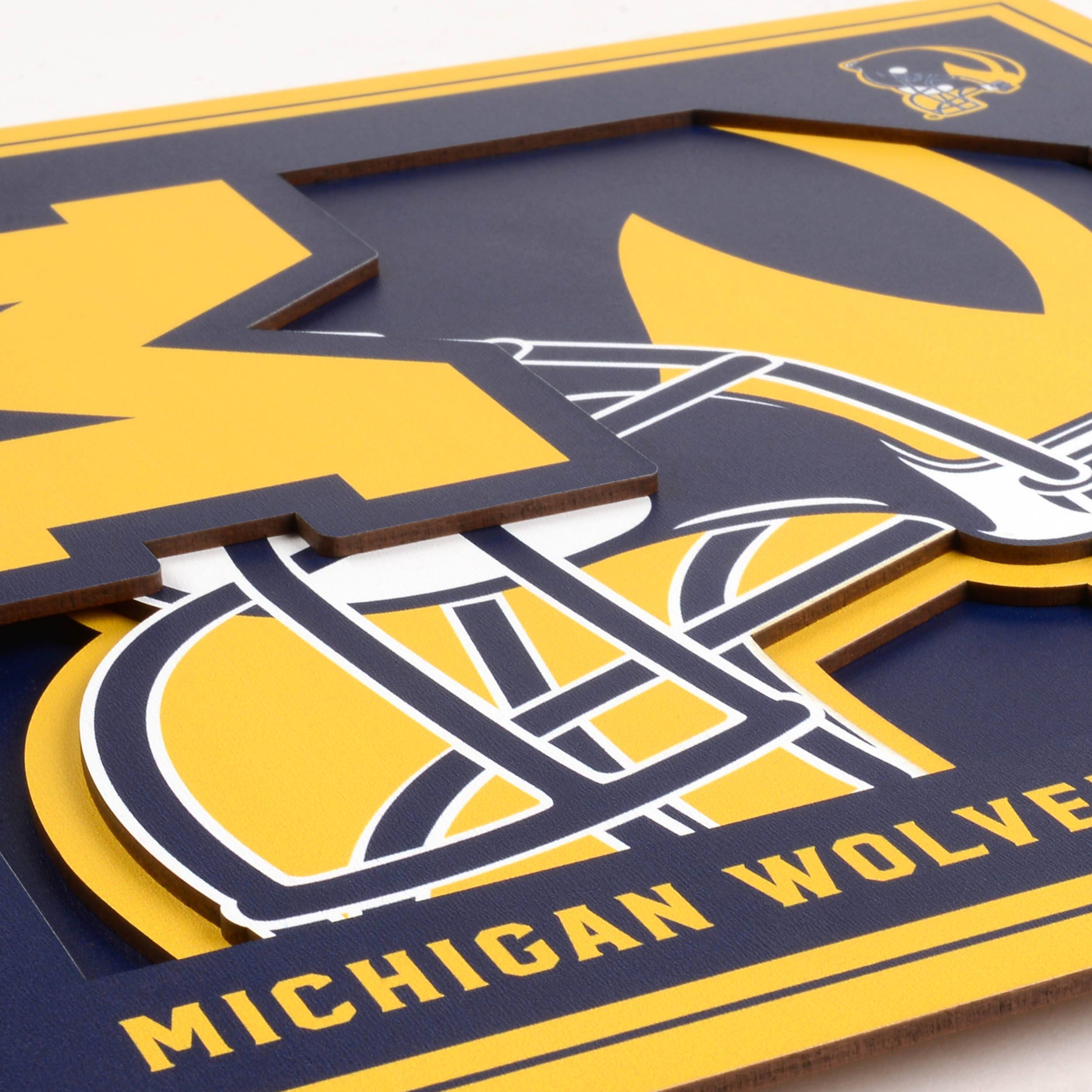 College 3D Logo Series Wall Art