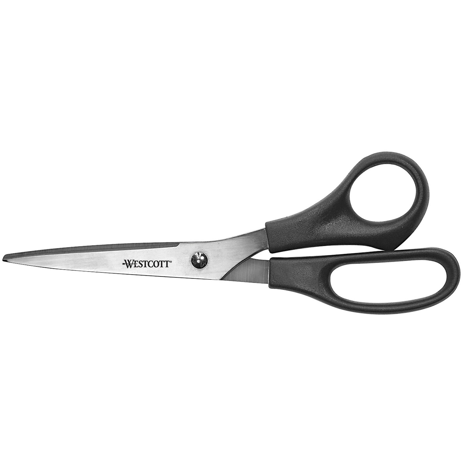 Westcott&#xAE; 8&#x22; Assorted Straight All Purpose Value Scissors, 3ct.