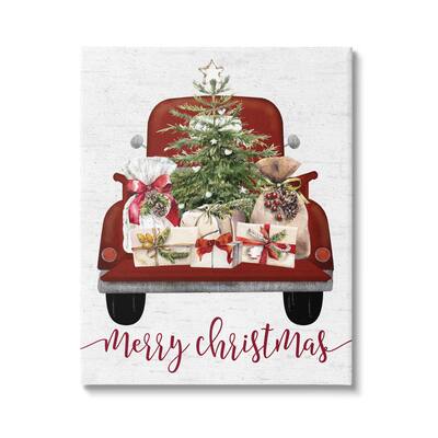 Stupell Industries Christmas Deck The Halls Fa La La Wall Plaque Art, Multi-Color