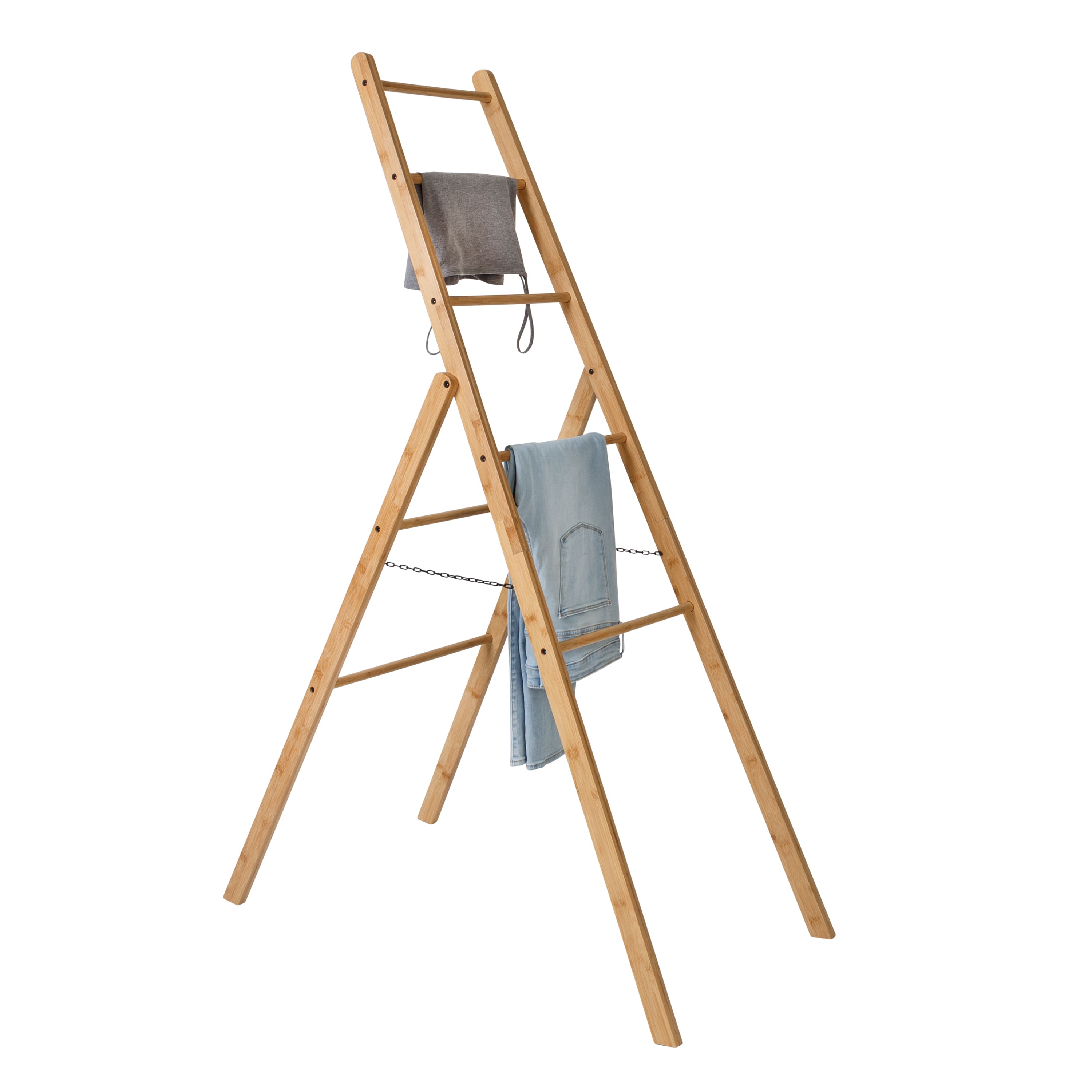 Honey Can Do Bamboo Clothes Drying Ladder Rack