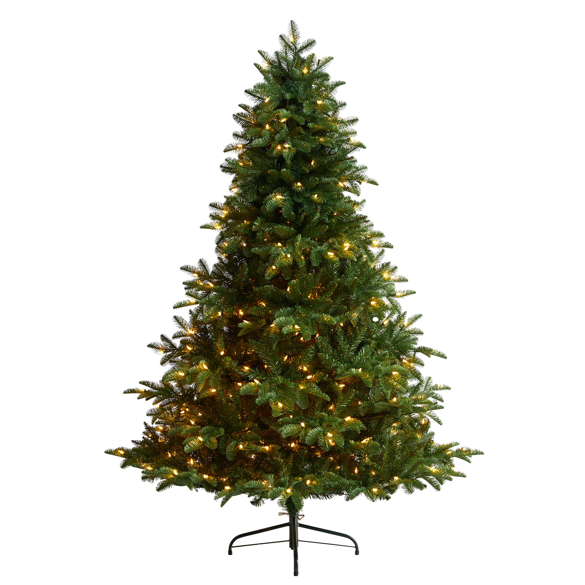 6ft. Pre-Lit South Carolina Spruce Artificial Christmas Tree, Clear Lights