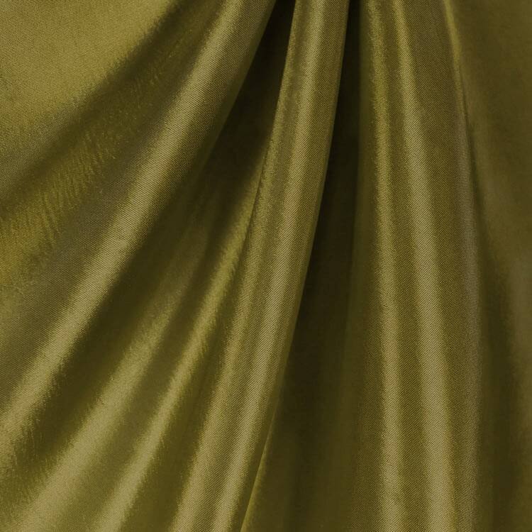 Olive Green Taffeta