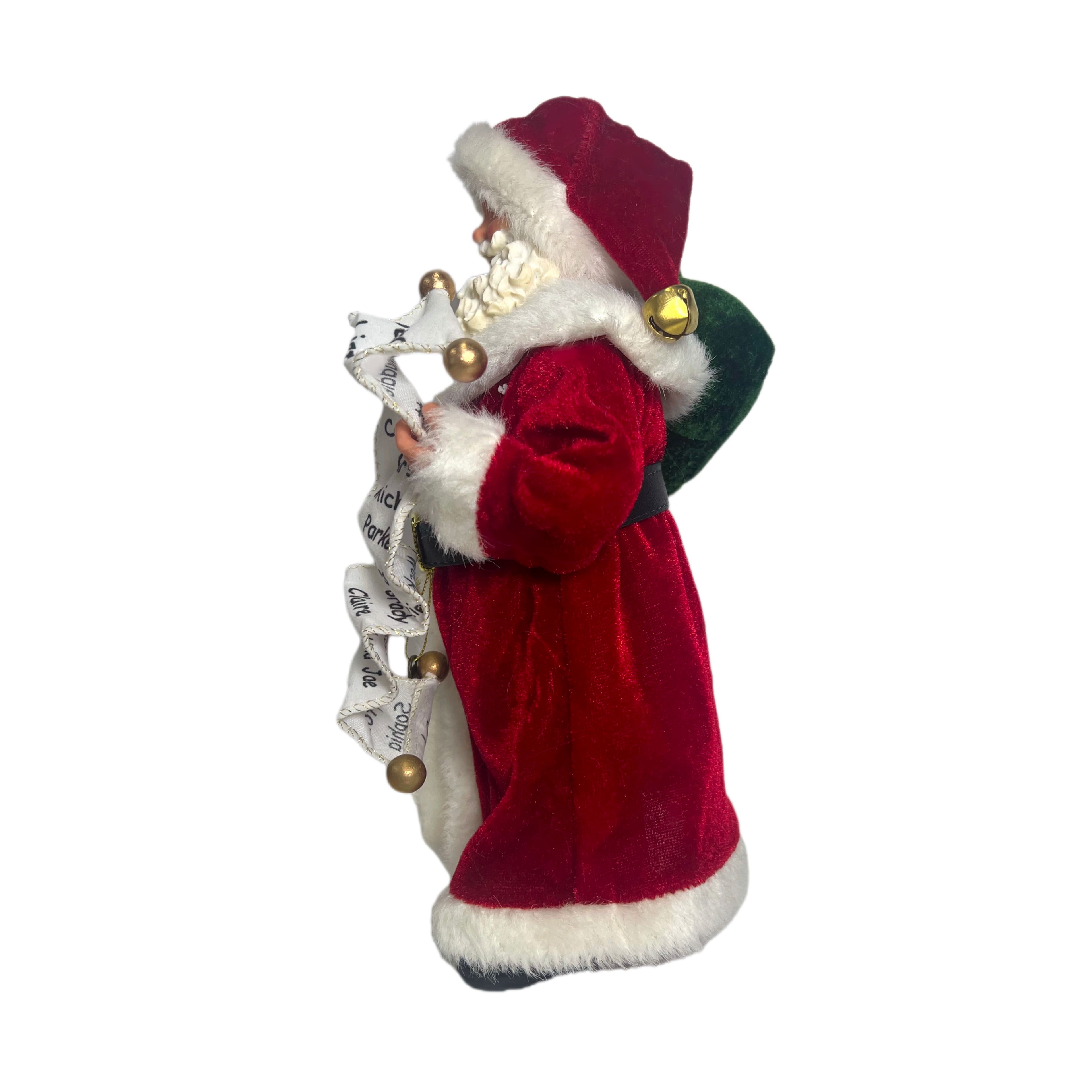 10.5&#x22; Santa with List Decoration by Ashland&#xAE;