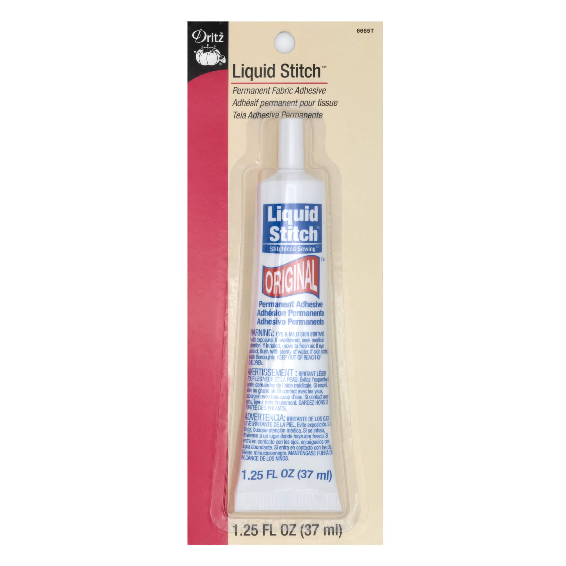 Dritz 1.25 fl. oz. Liquid Stitch Fabric Glue