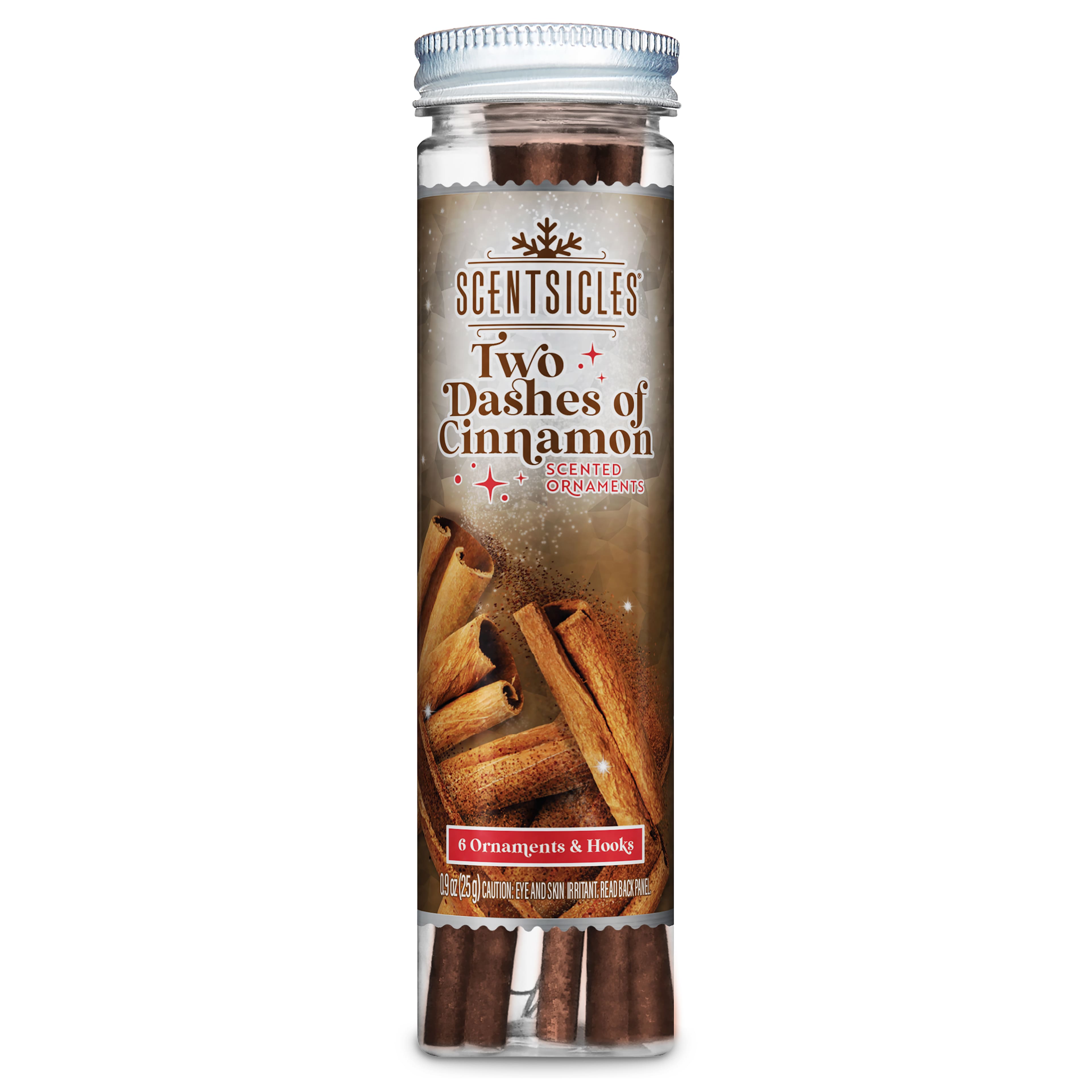 ScentSicles&#xAE; Two Dashes of Cinnamon Scented Ornament Sticks, 6ct.