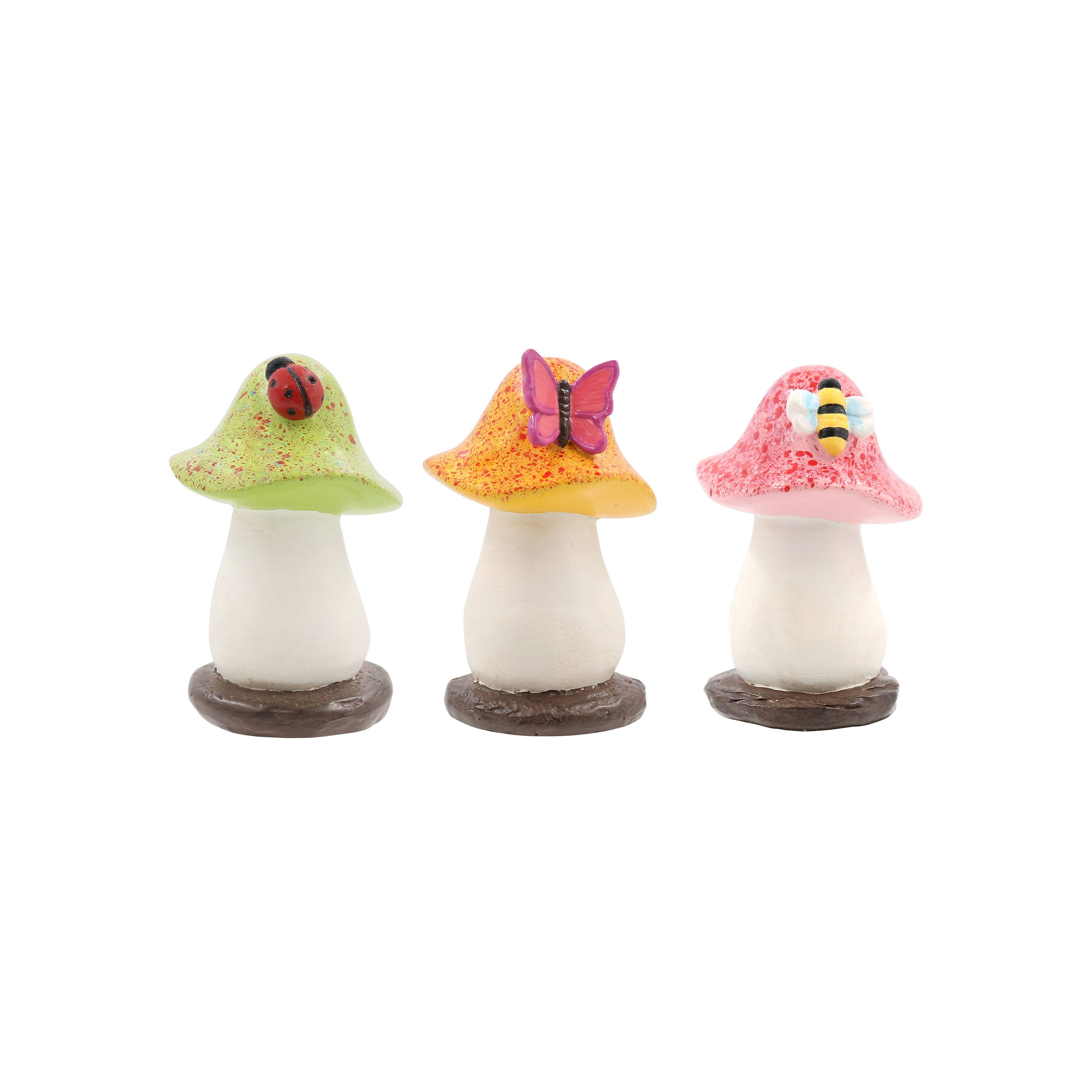 Assorted Mini Speckled Mushroom with Bug by Ashland®, 1pc.