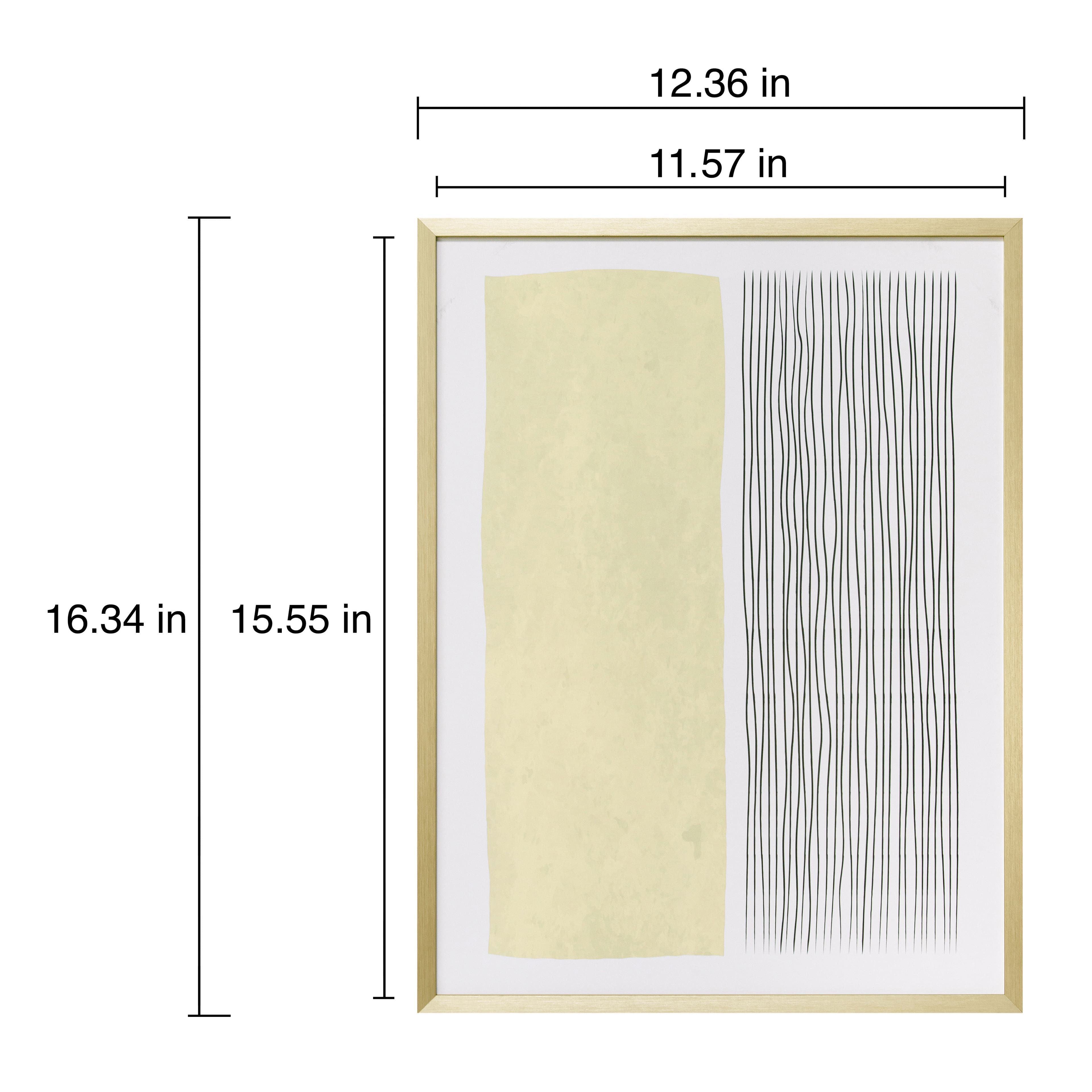 Home&#x2122; Gold Aluminum Frame by Studio D&#xE9;cor&#xAE;