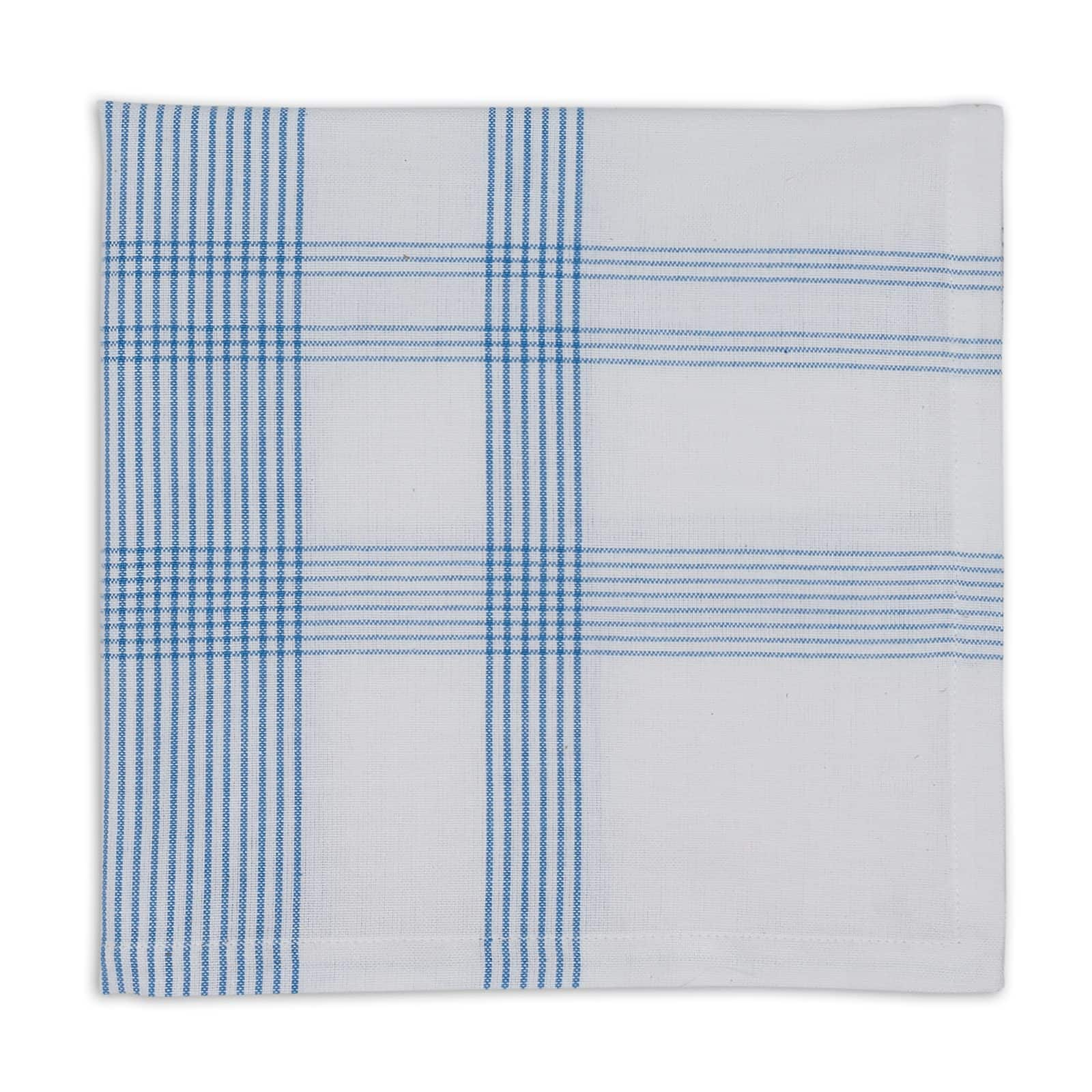 DII&#xAE; Summer Day Plaid Cloth Dinner Napkins, 6ct.