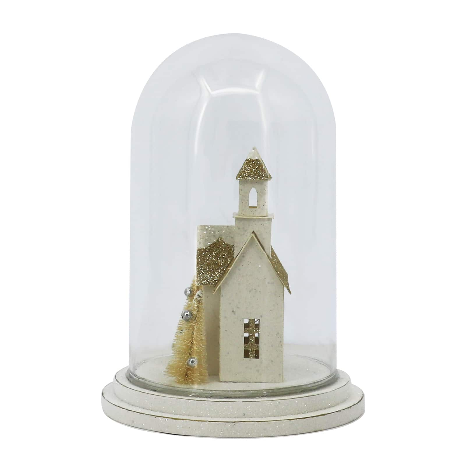 8.6&#x22; Pre-Lit Church Cloche Decoration by Ashland&#xAE;