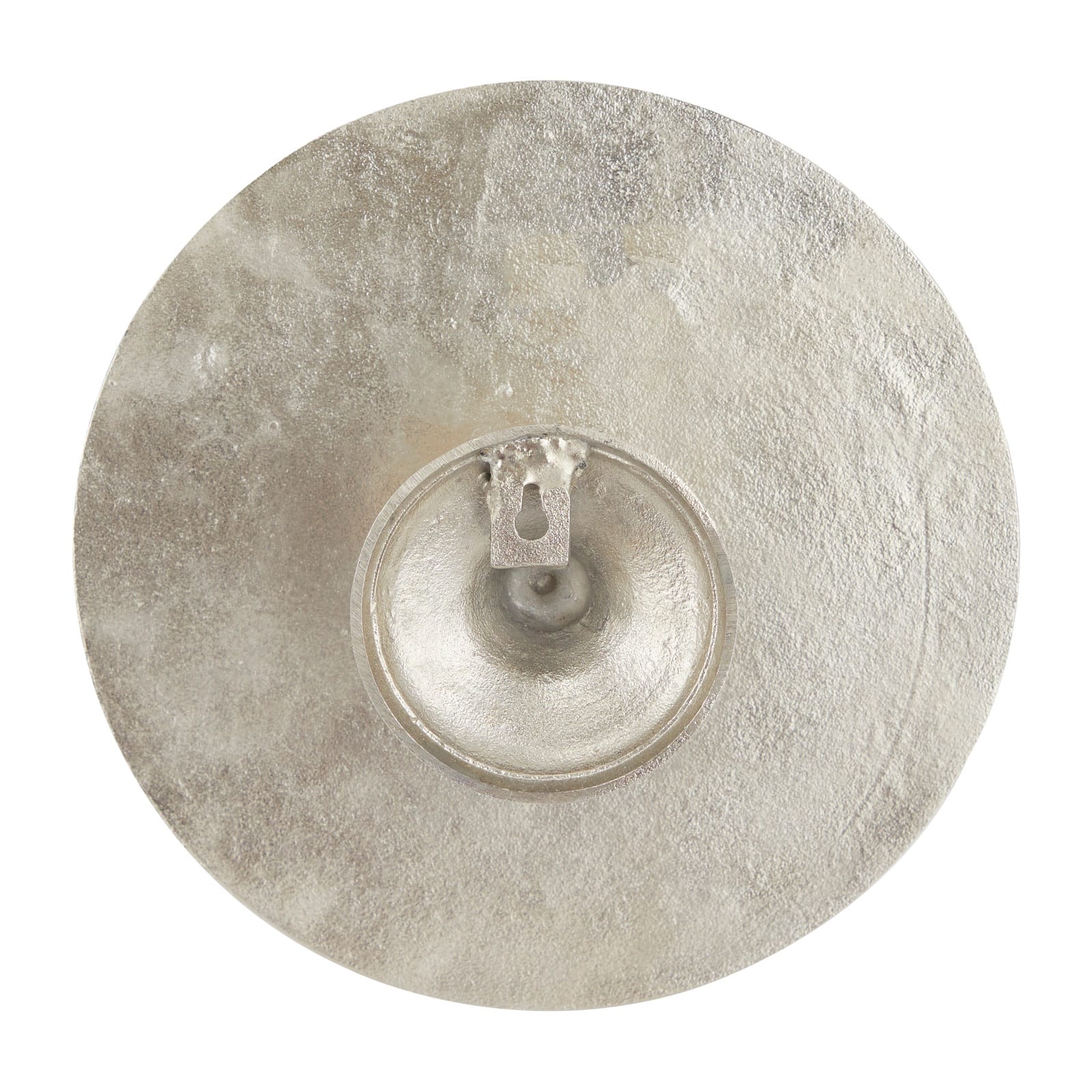 Silver Aluminum Modern Wall Decor, Set of 3 11", 13", 15"