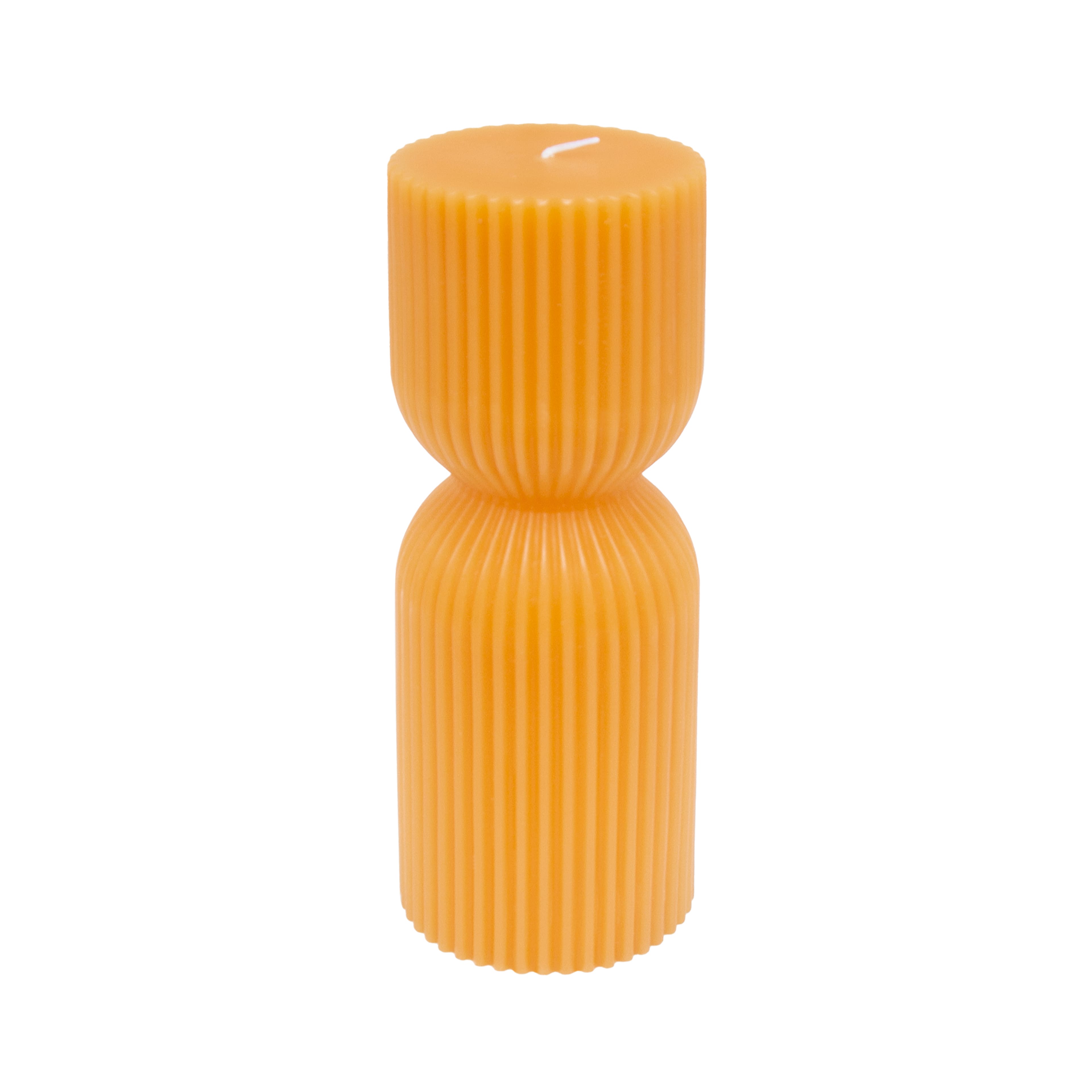 8&#x22; Ribbed Pillar Candle by Ashland&#xAE;