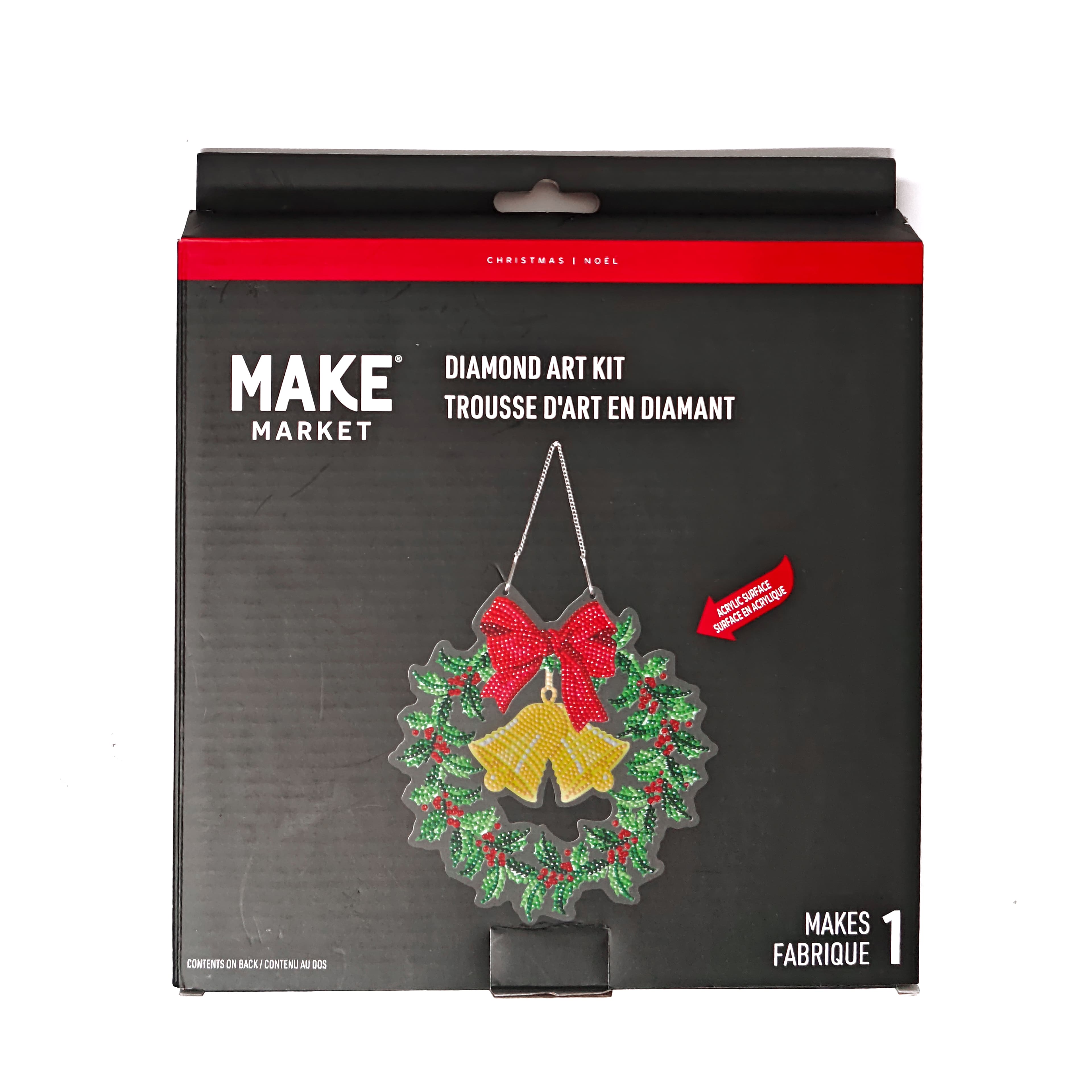 8&#x22; Bells Wreath Diamond Art Kit by Make Market&#xAE;