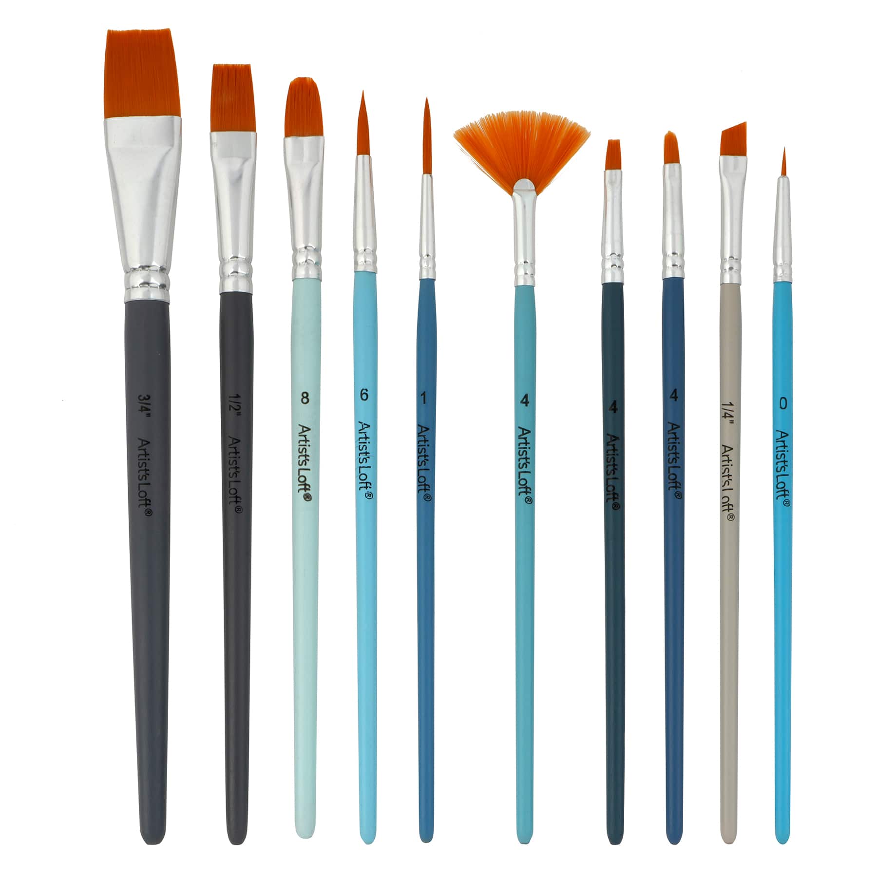 6 Pack: Taklon 100 Piece Mixed Media Brush Set by Artist's Loft®