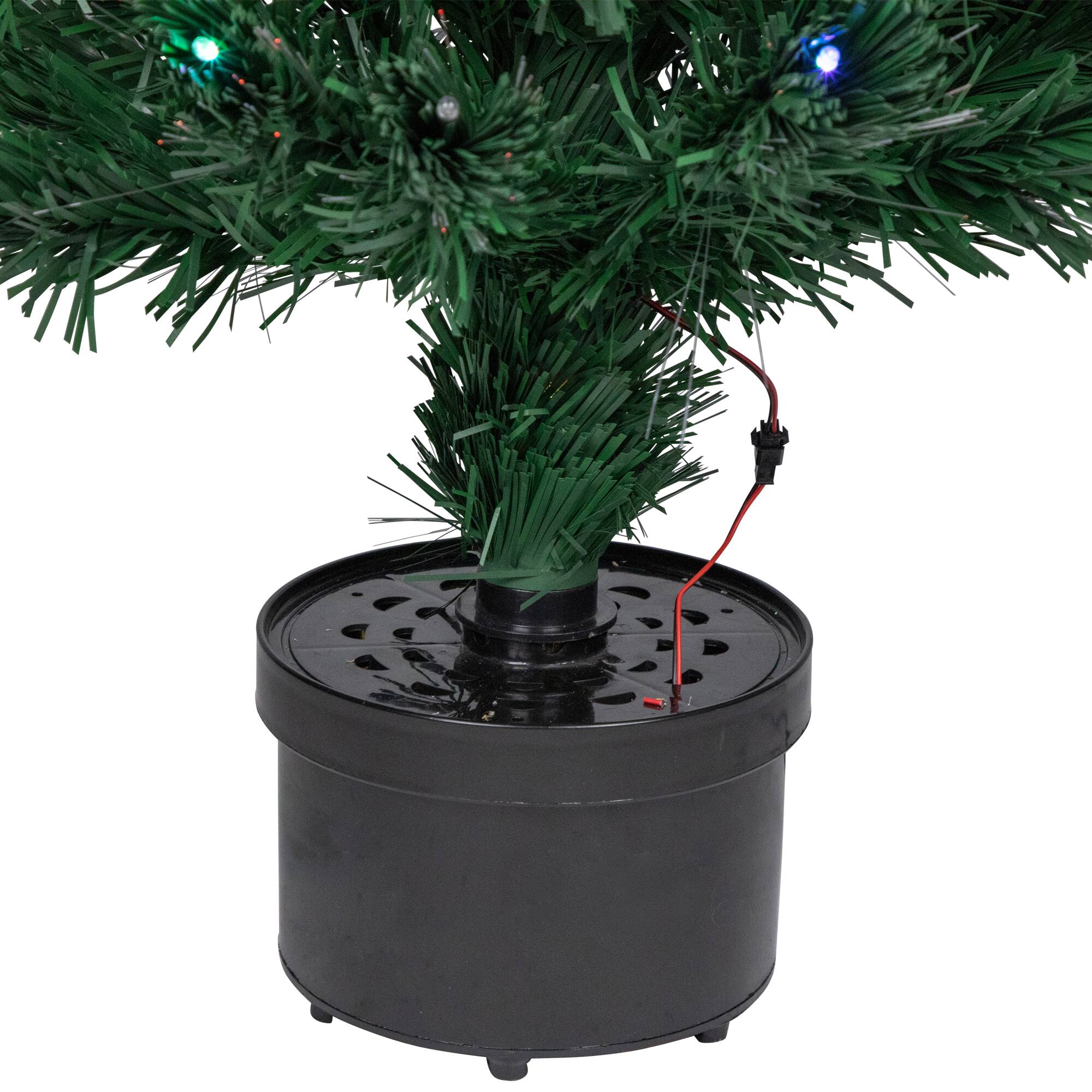 4ft. Pre-Lit LED Fiber Optic Artificial Christmas Tree with Color Changing Star