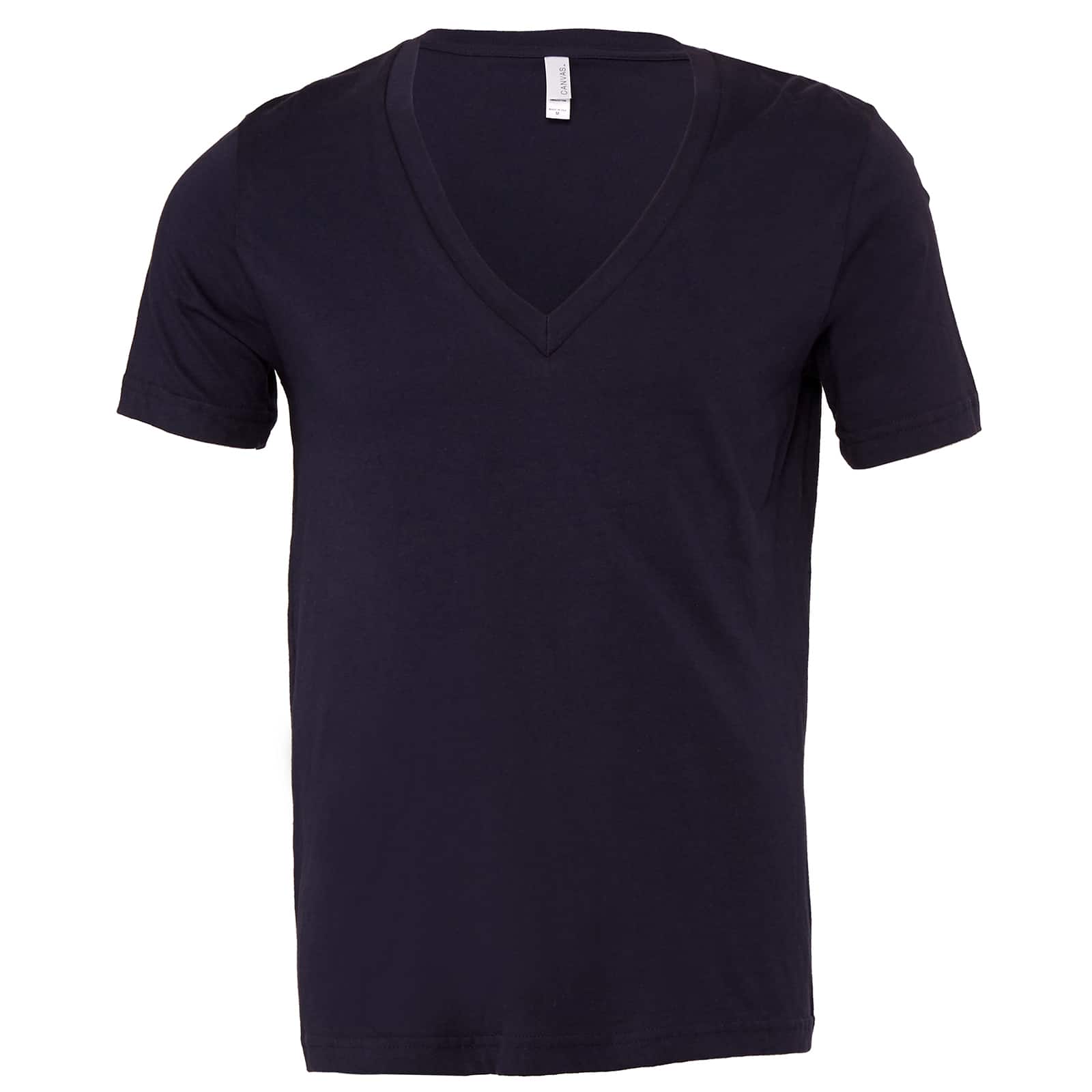 BELLA+CANVAS® Short Sleeve V-Neck Adult Unisex Cotton Jersey T-Shirt