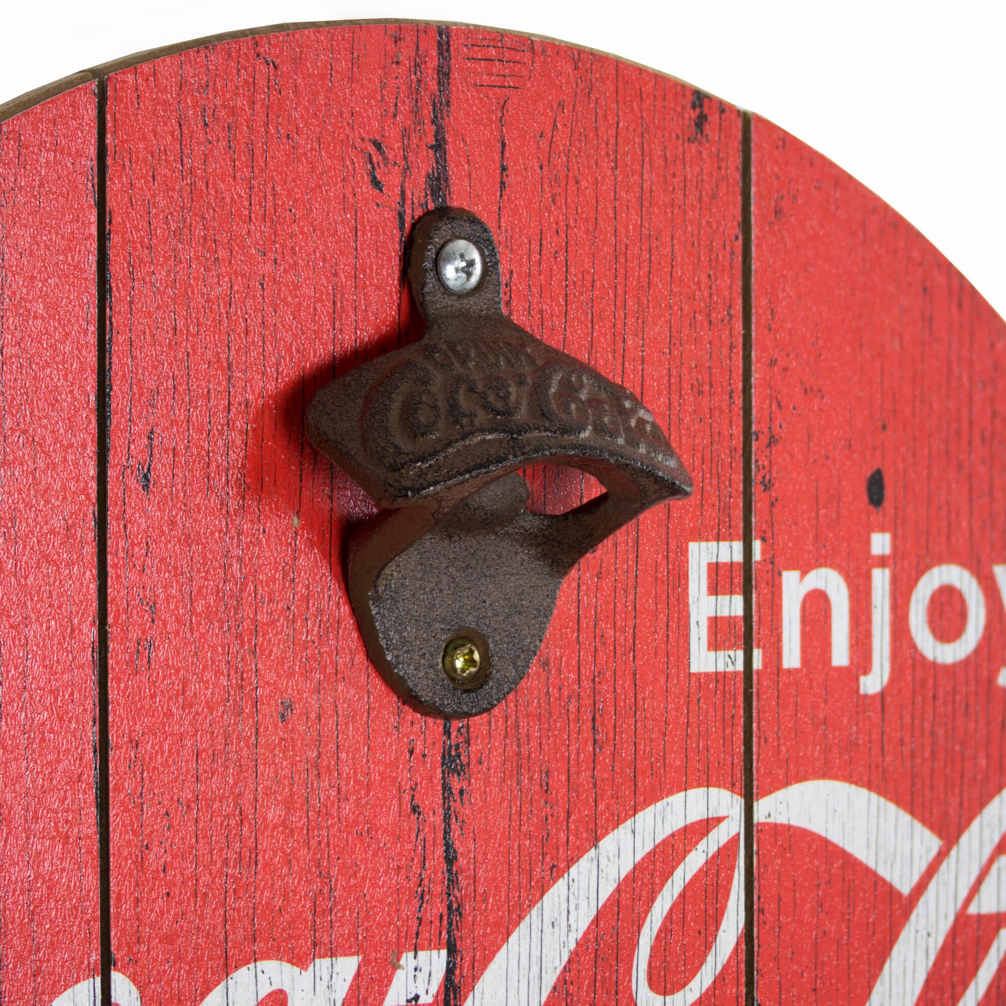 Coca Cola Bottle Opener &#x26; Cap Catcher
