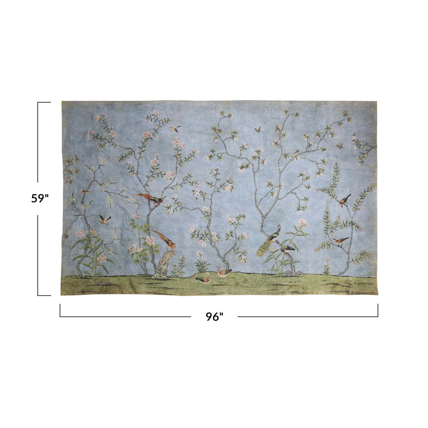 Hello Honey&#xAE; 96&#x22; Birds &#x26; Flowers Paper Wall Hanging