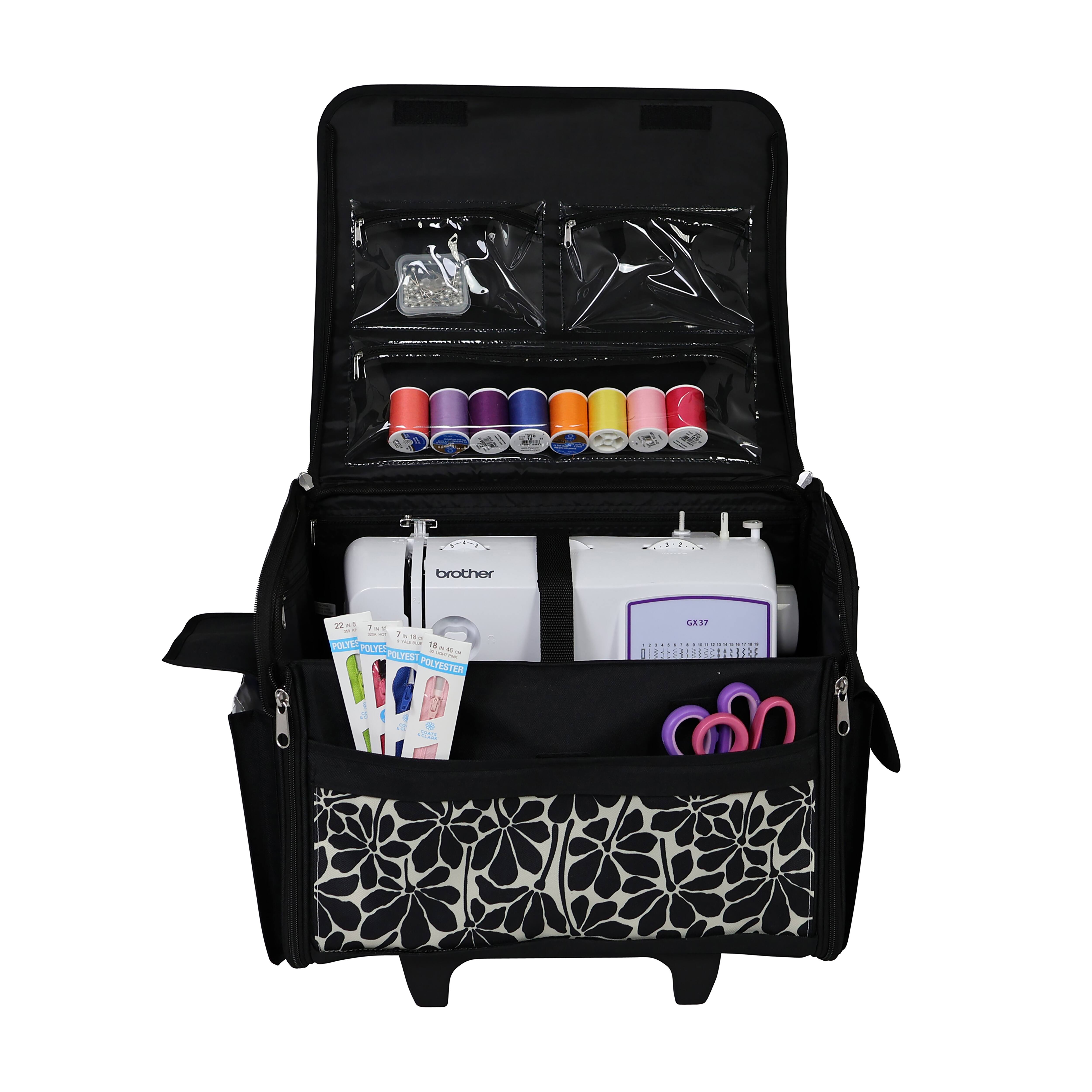 Everything Mary Collapsible Rolling Sewing Machine Tote