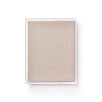 Wexel Art Clear Acrylic Shadowbox with Beige Linen Canvas | Michaels