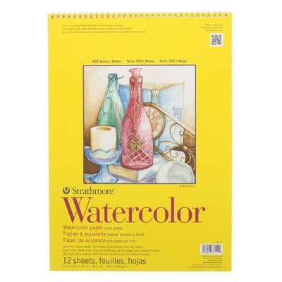Strathmore® 300 Series Watercolor Paper Pad