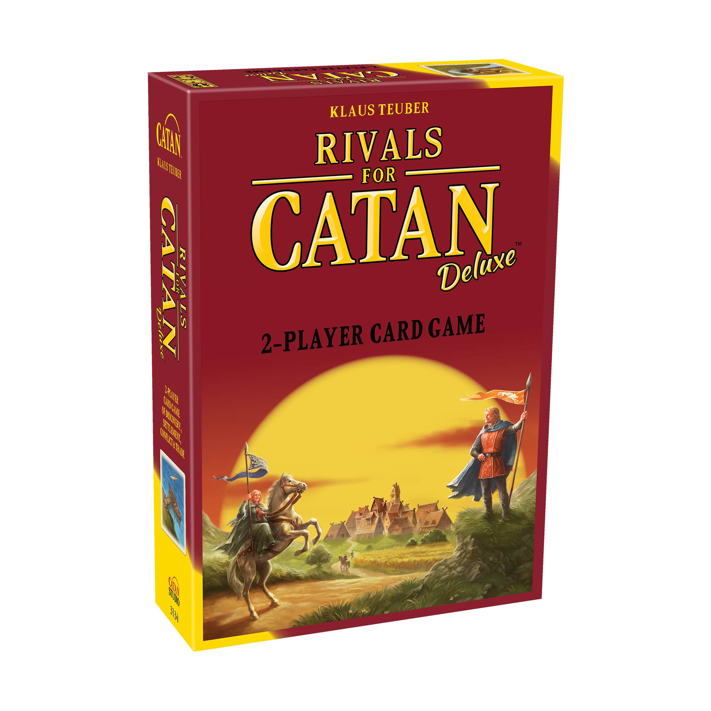 Rivals for Catan Deluxe - 2-Player Card Game