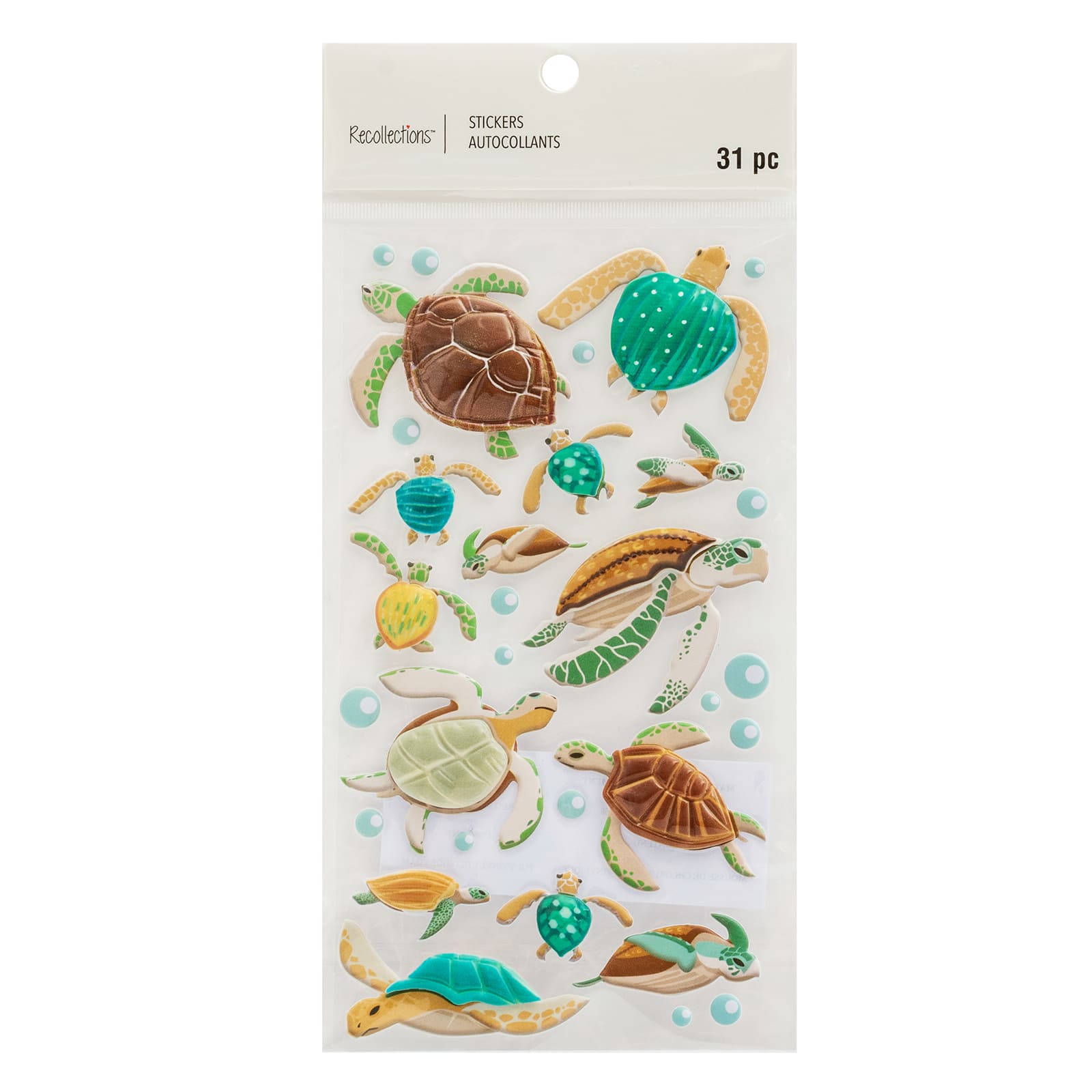 Autocollants de tortues de Recollections