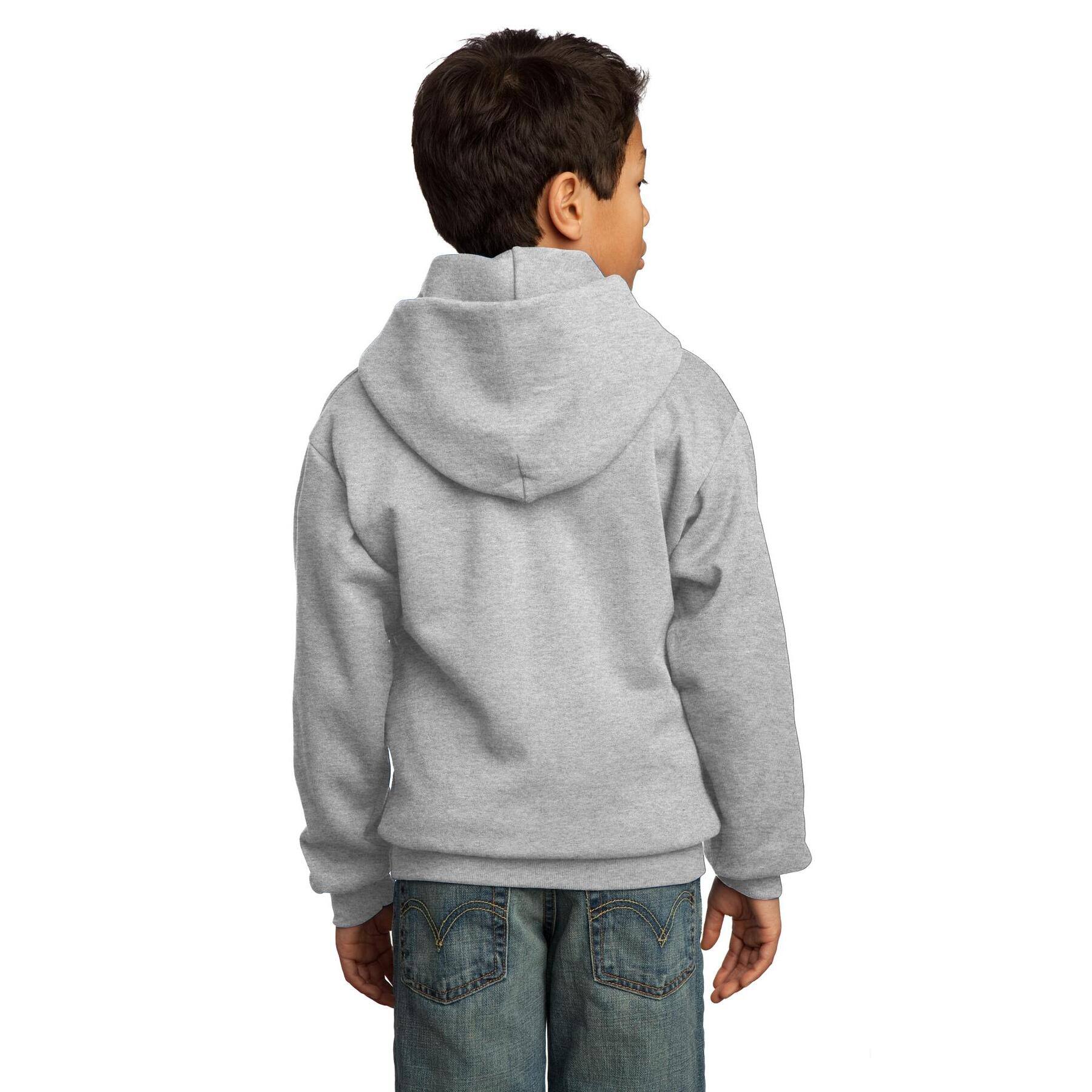 Port & Company® Neutrals Youth Core Fleece Pullover Hooded Sweatshirt