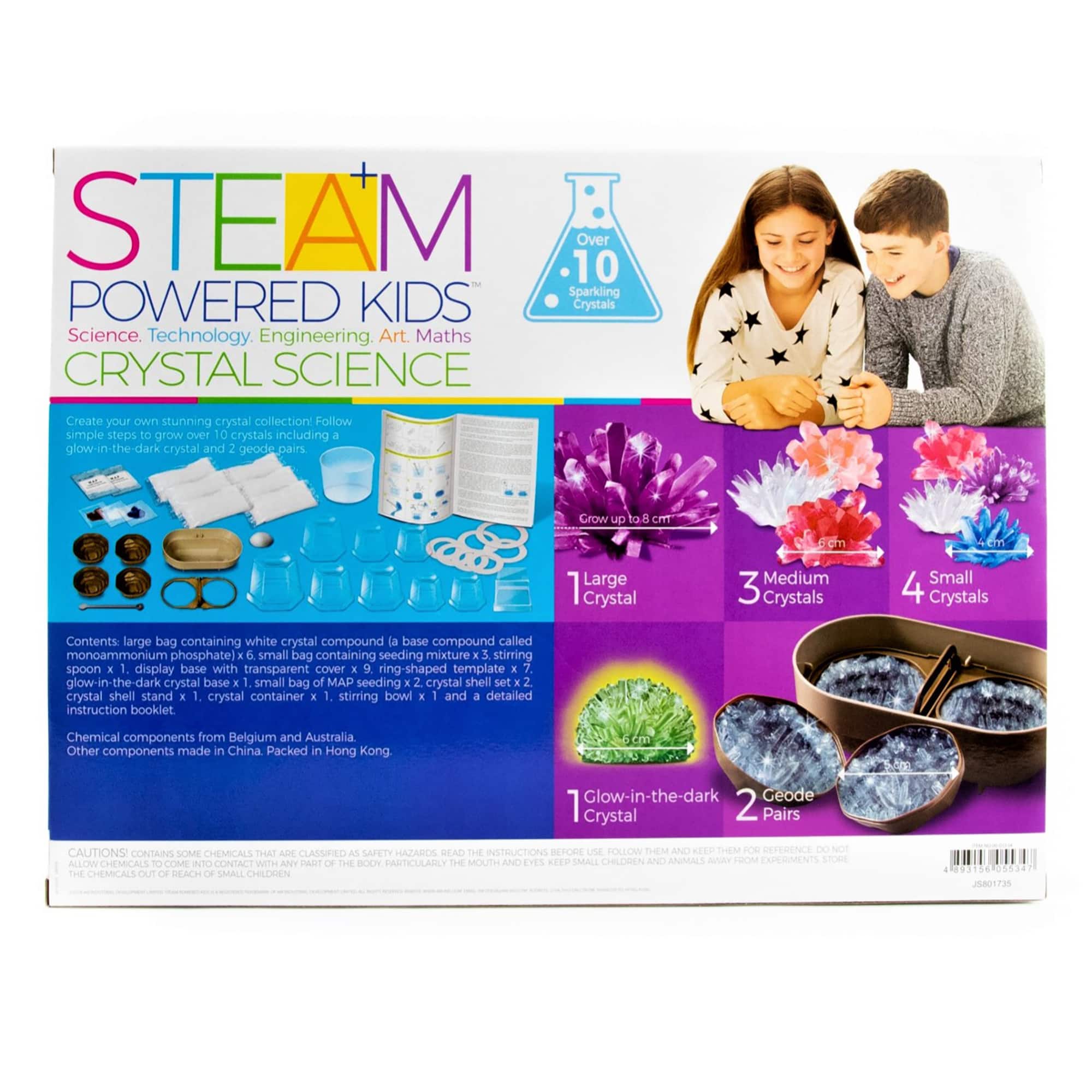 STEAM Powered Kids&#x2122; Crystal Science Kit