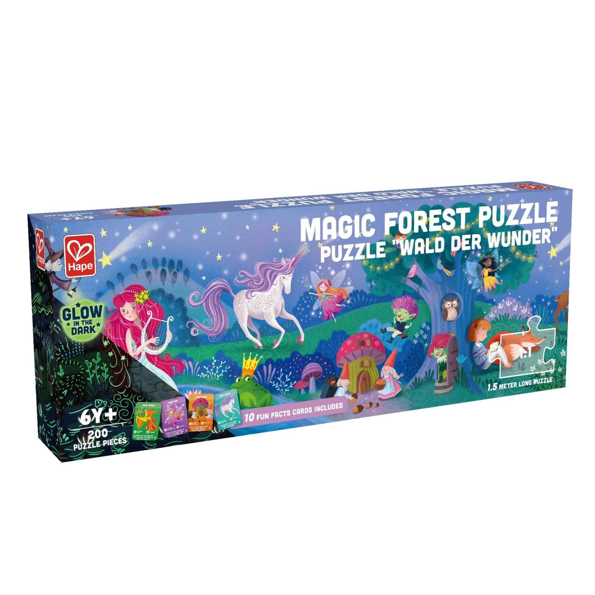 Hape Giant Magic Forest Glow-In-The-Dark Puzzle