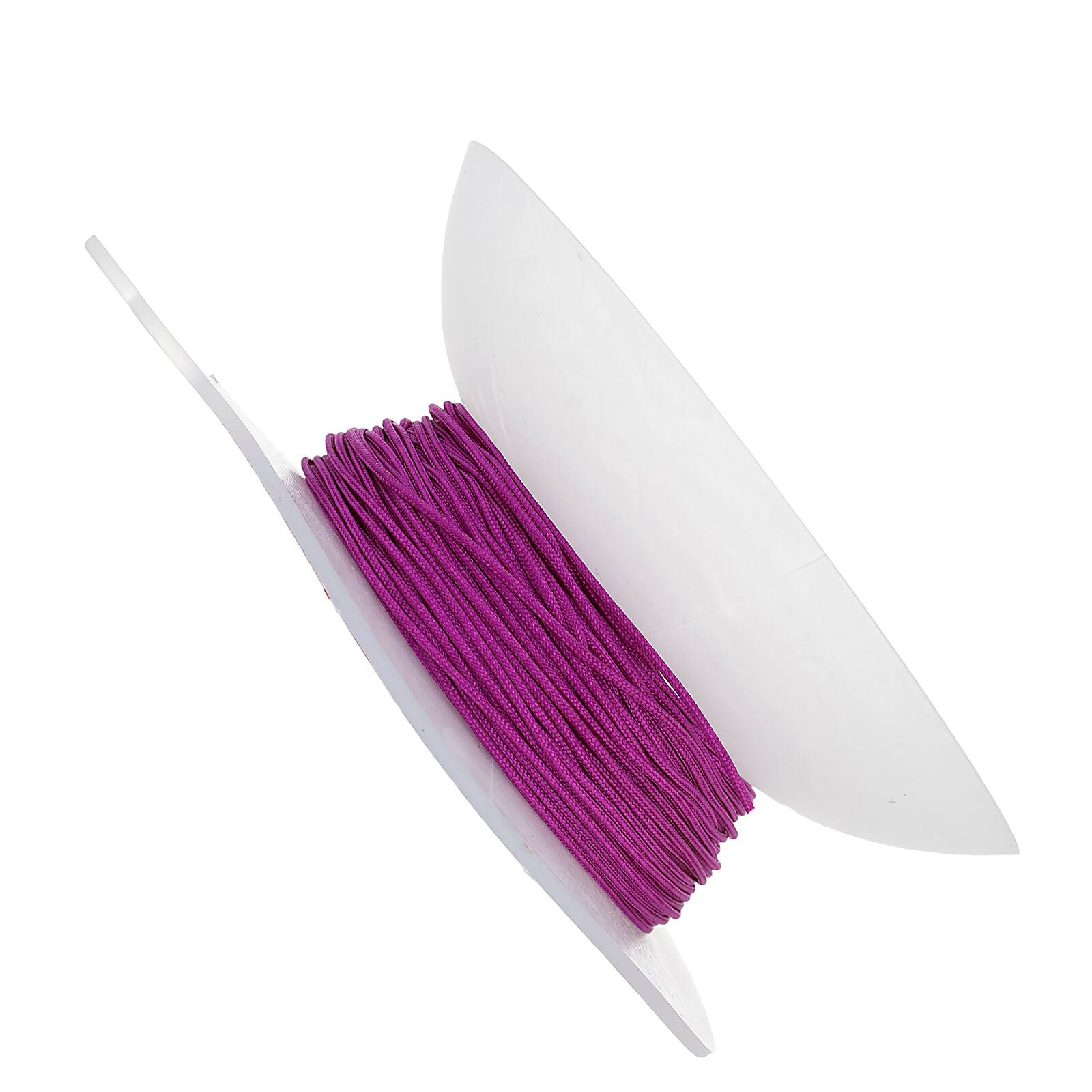 John Bead Lovely Knots 1mm Asian Knotting Cord with Bobbin, 50yd.