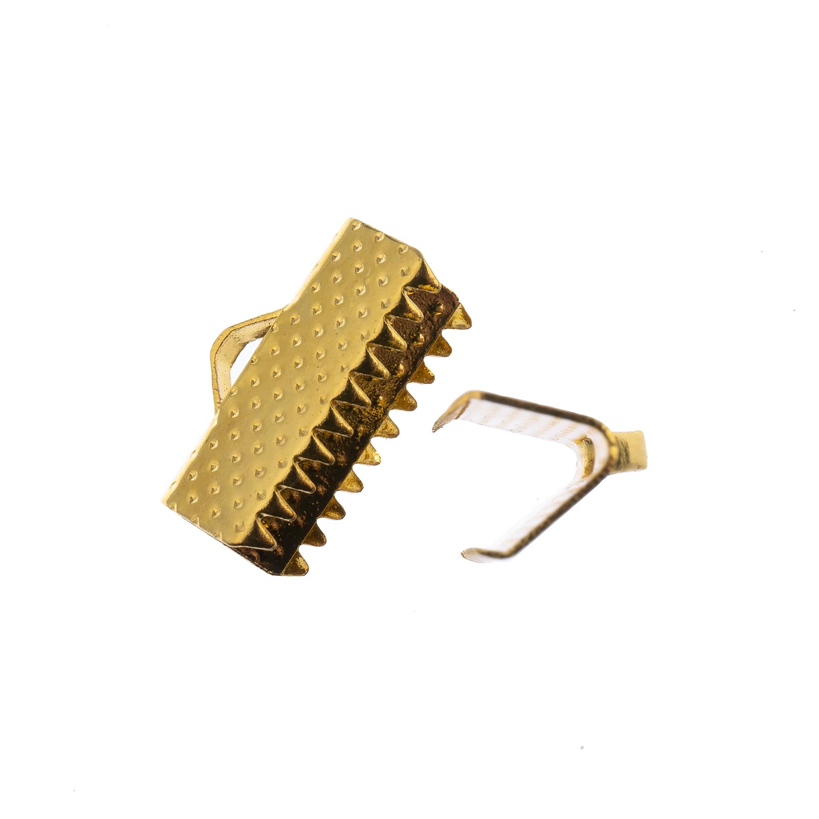 John Bead Must Have Findings 13mm Ribbon Cord Clamps, 3ct.