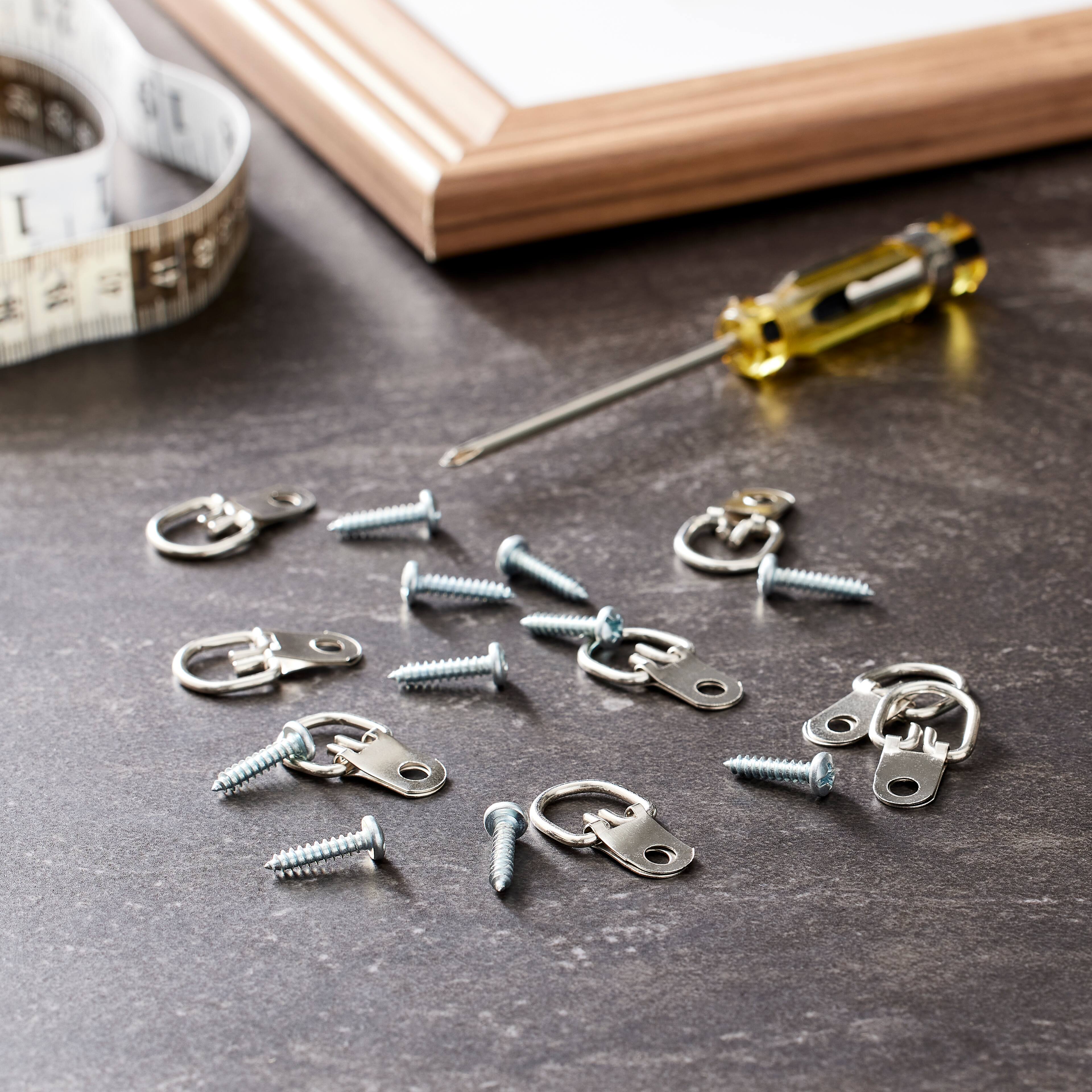 12 Packs: 10 ct. (120 total) D-Ring Hanger Value Pack by Studio Décor®