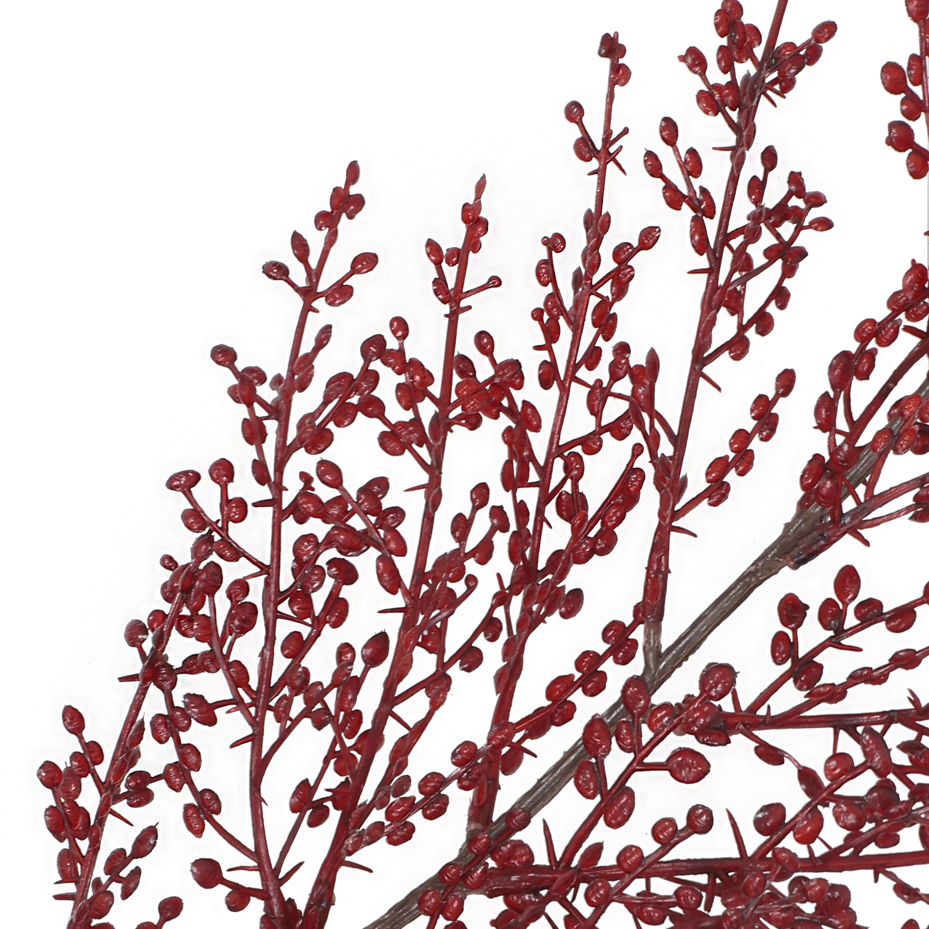 6ft. Burgundy Mini Berry Garland by Ashland&#xAE;