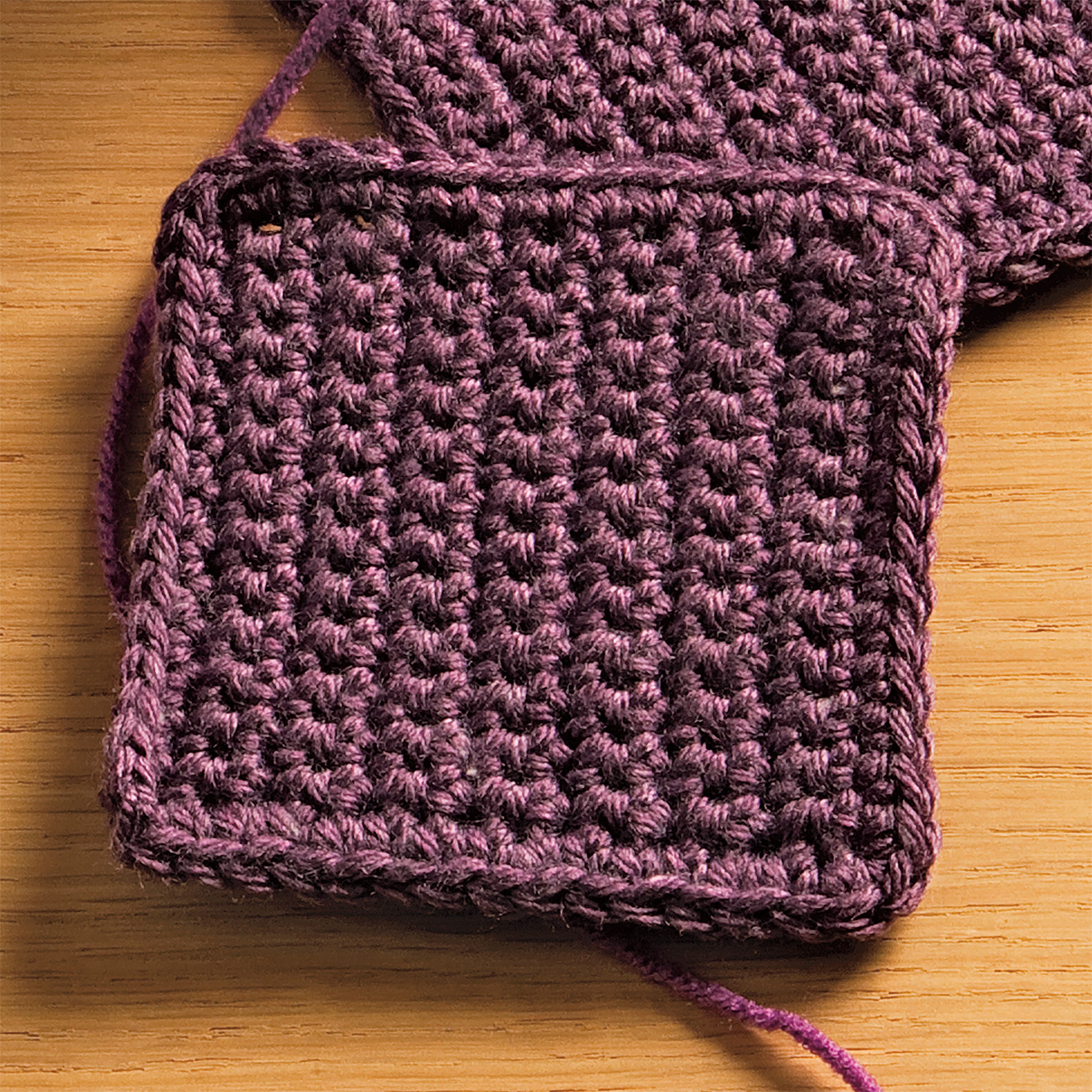 Red Heart Waffle Stitch Crochet Hat Crochet Kit