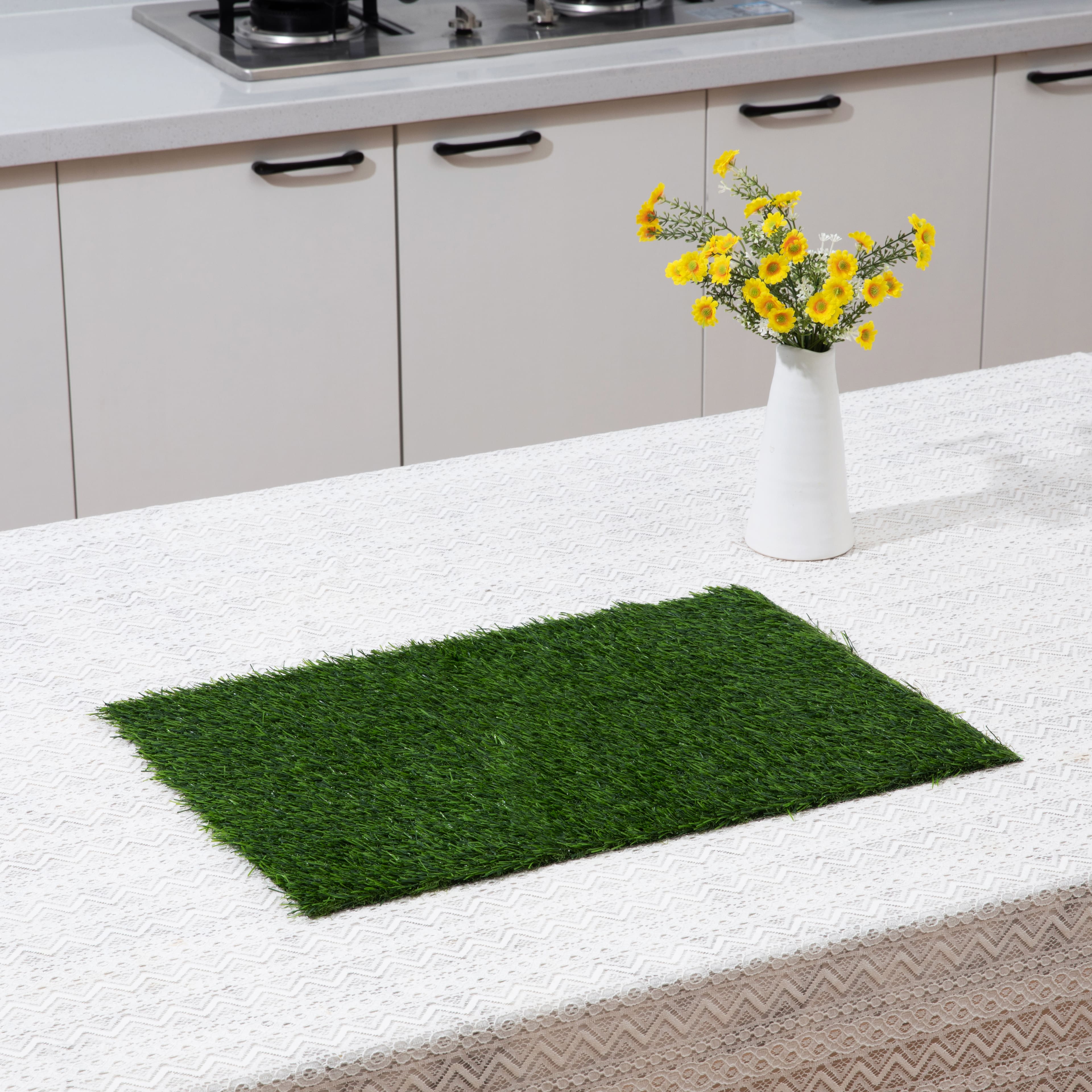 12 Pack: Green Grass Placemat by Celebrate It&#x2122;