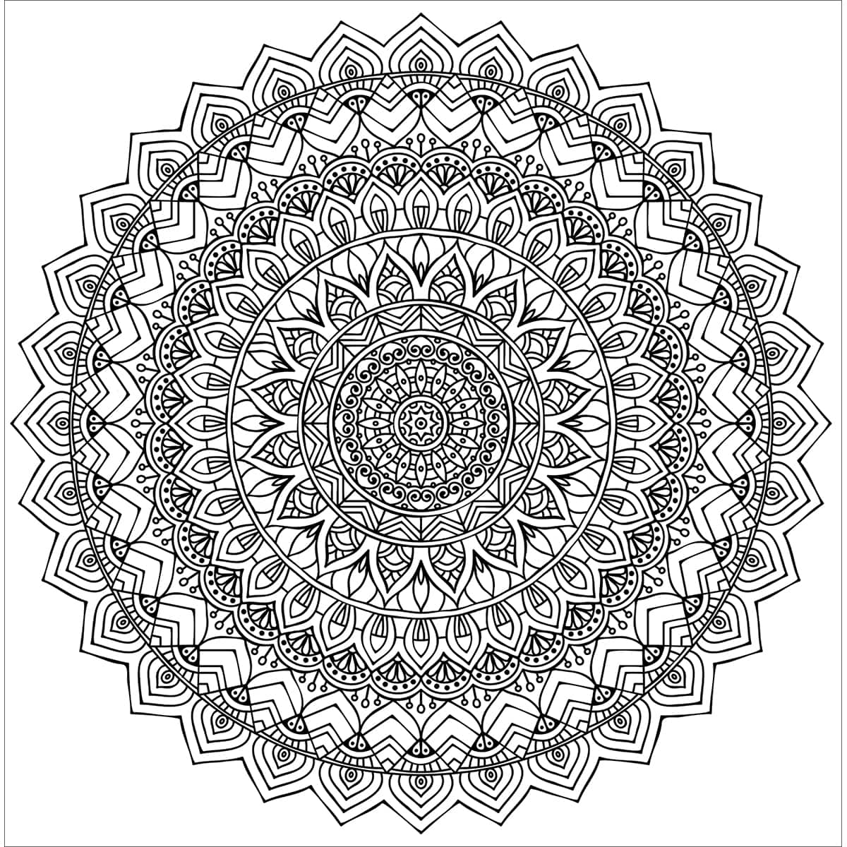 Design Works™ Zenbroidery™ Mandala Stamped Embroidery Kit