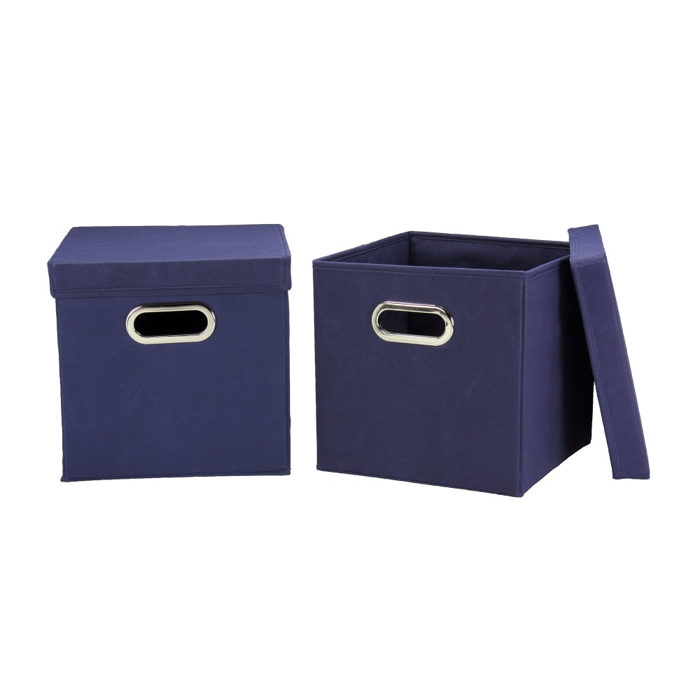 Household Essentials Storage Bins with Lids, 2ct.