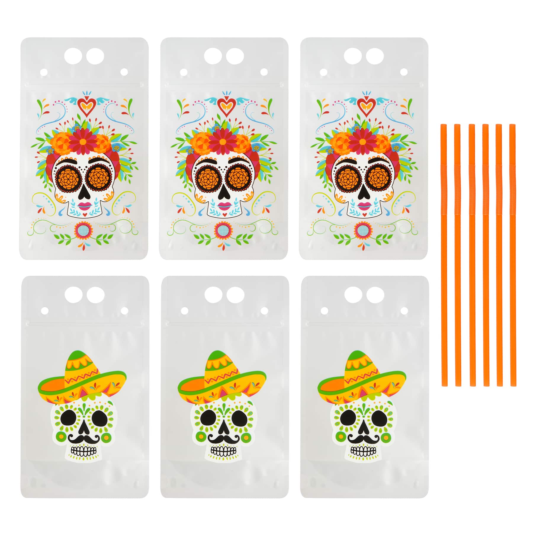 Day of the Dead Drink Pouches by Ashland&#xAE;
