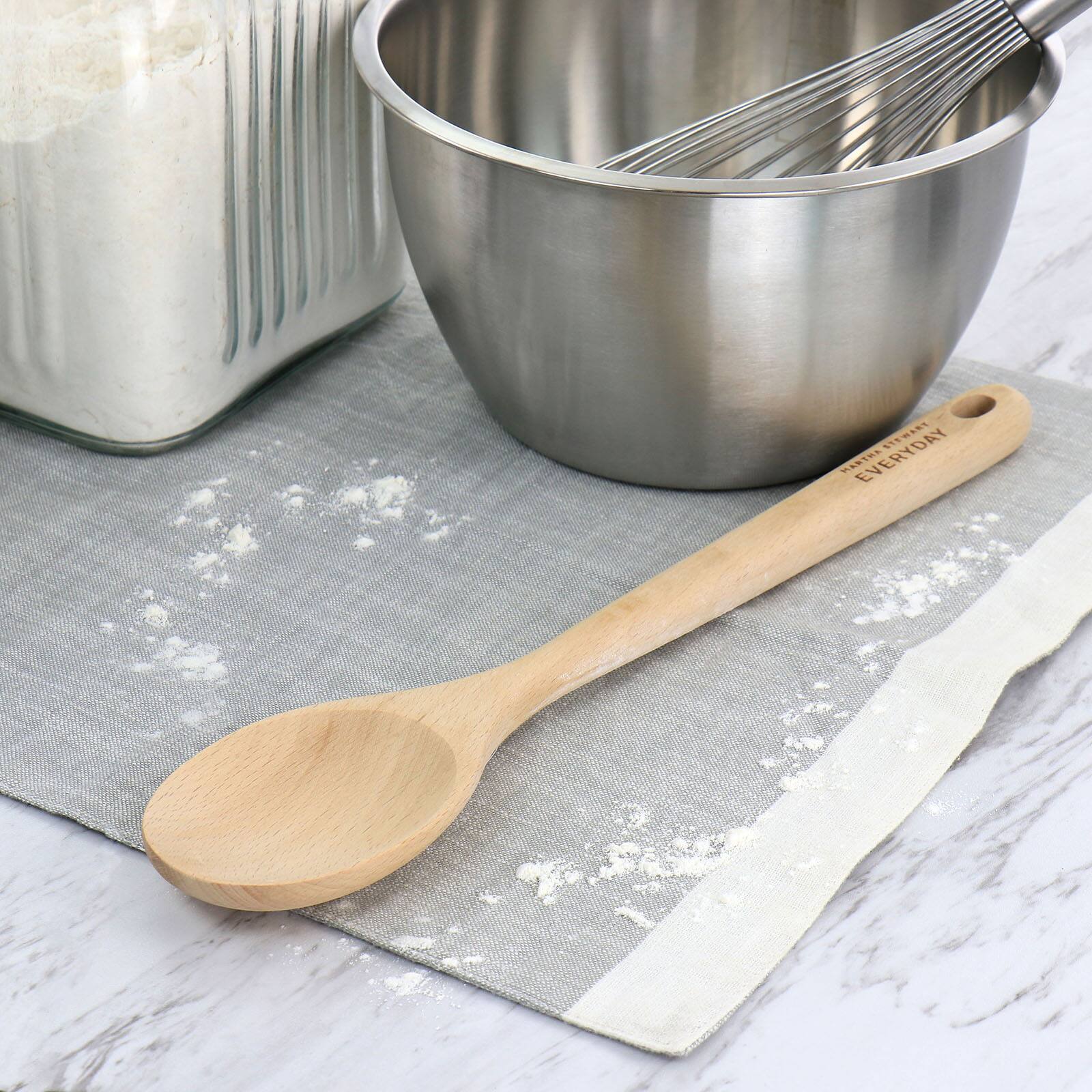 Martha Stewart Stainless Steel Spoon in Gray